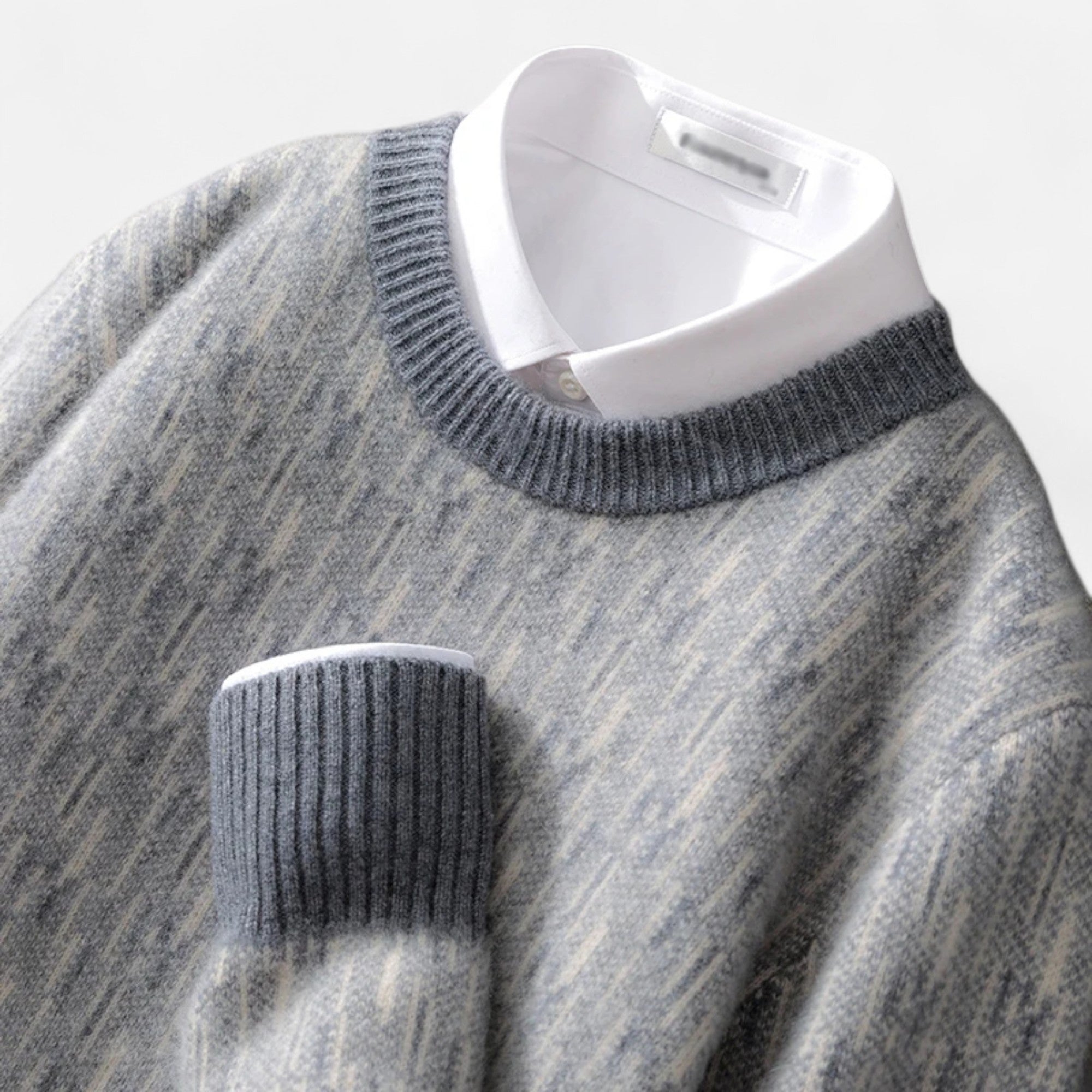 Ancienne Monde | Pull Homme Cachemire Col Rond Classique