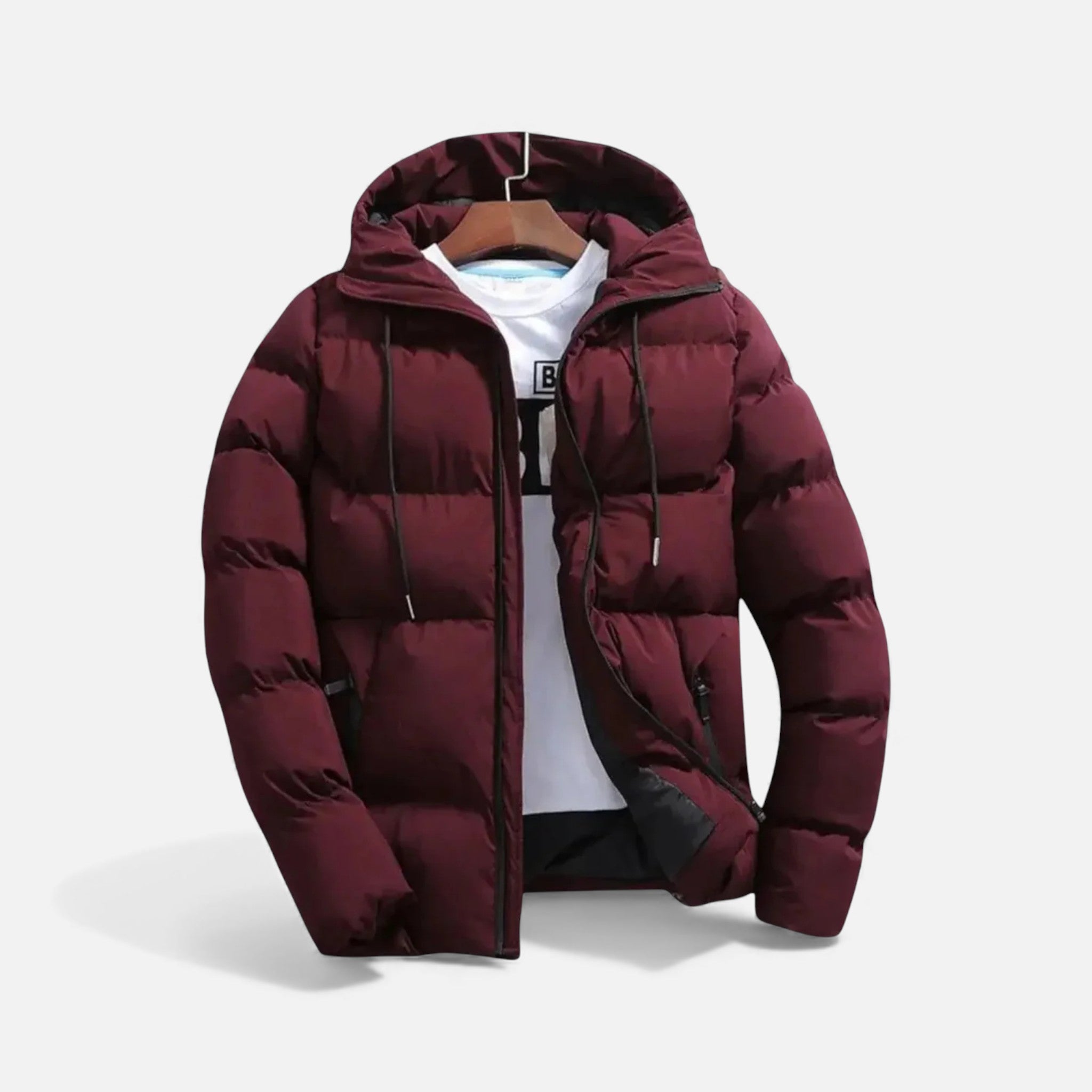 Ancienne Monde | Vastag férfi szélálló pehelydzseki