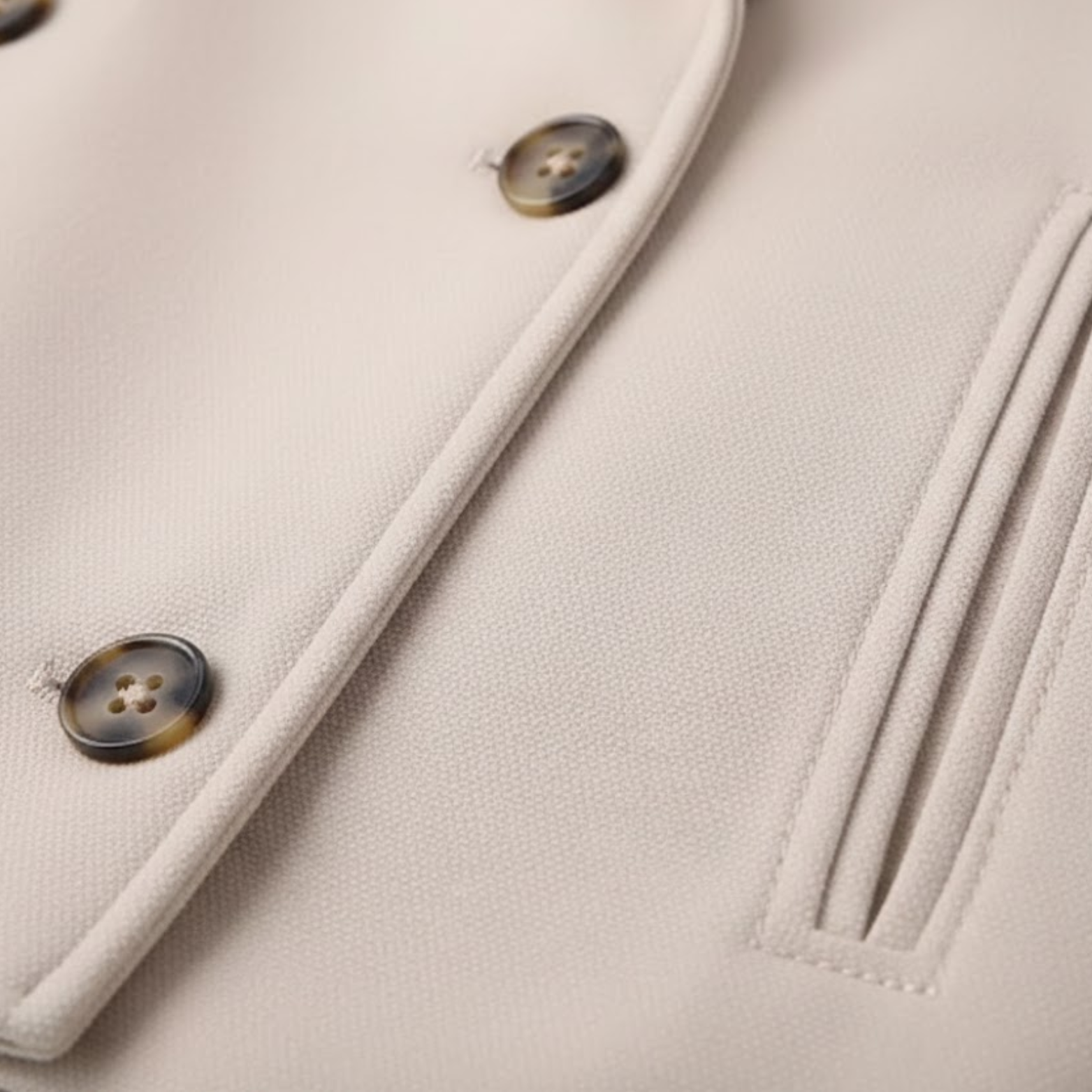 Women's buttoned cardigan with V-neck, thick twisted knit, elegant