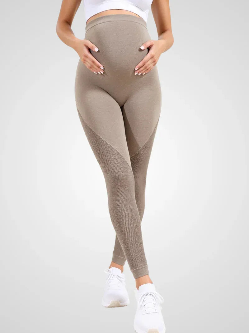 Leggings de maternidad con soporte abdominal