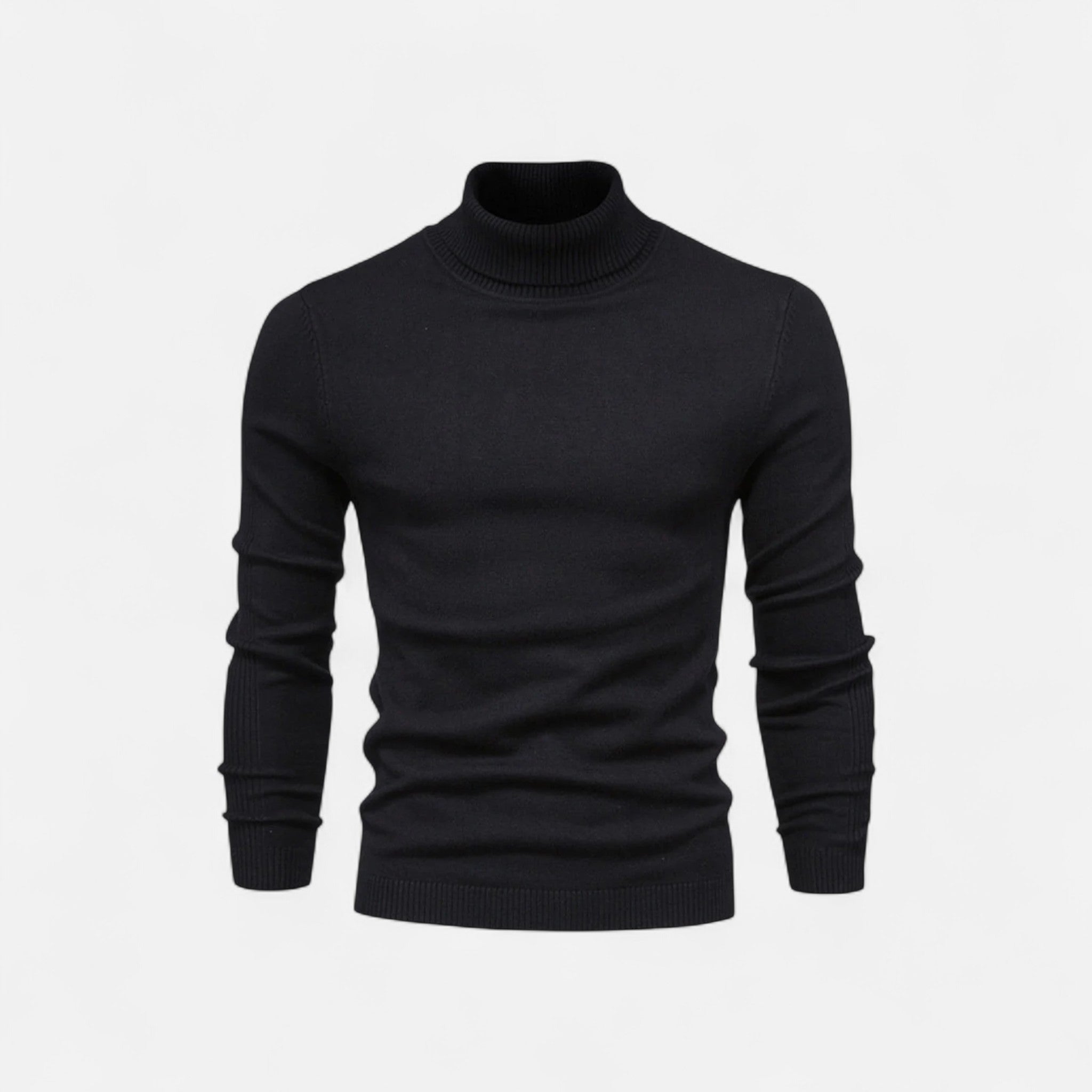 Ancienne Monde | Pull Col Roulé Homme en Coton Premium