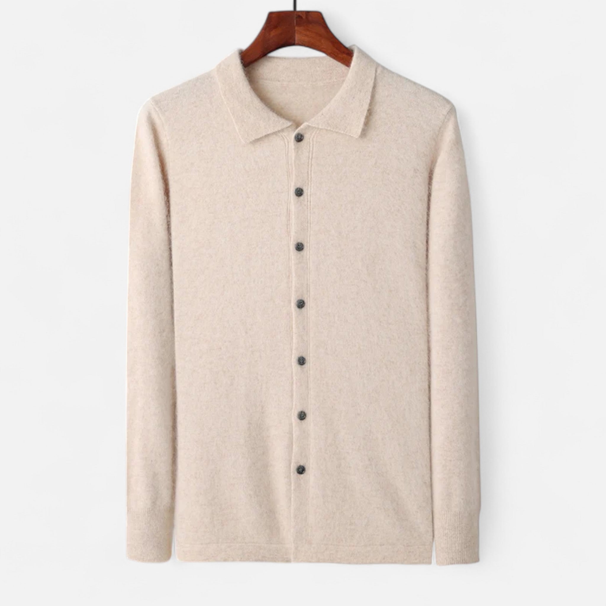 Ancienne Monde | Pull Veste Homme Col Polo Intemporel
