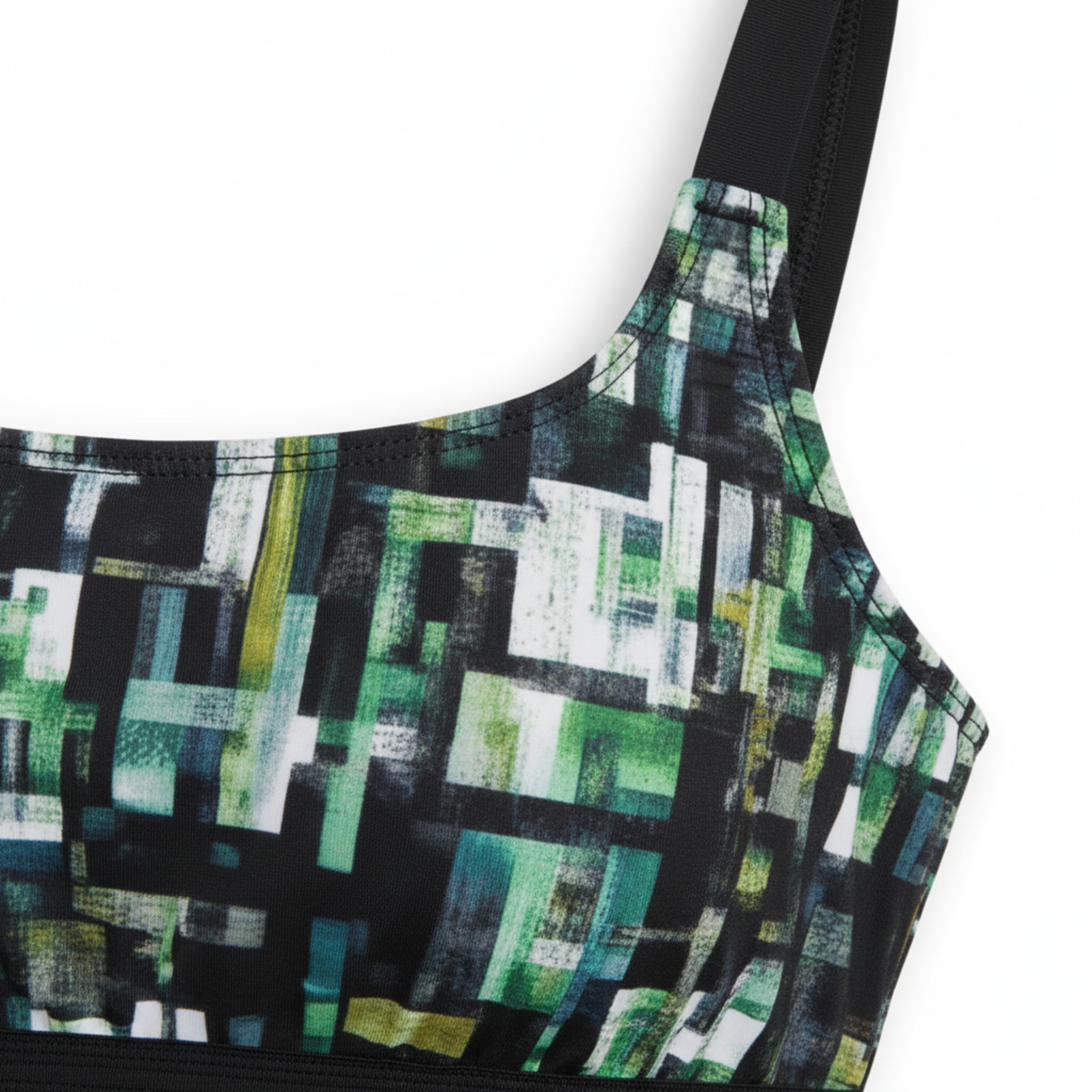 Ensemble Tankini Imprimé pour Femme avec Short de Bain Coordonné