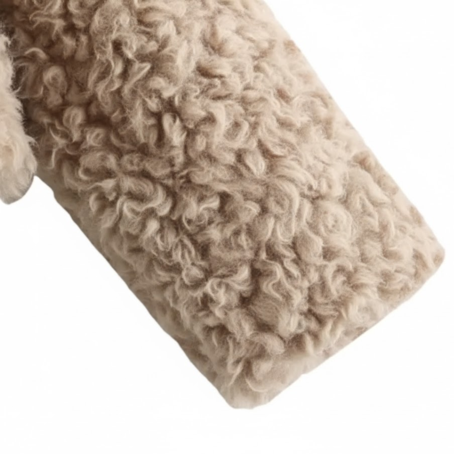 Manteau d’Hiver Femme Polyvalent à Col Réversible et Fermeture à Boucle Corde