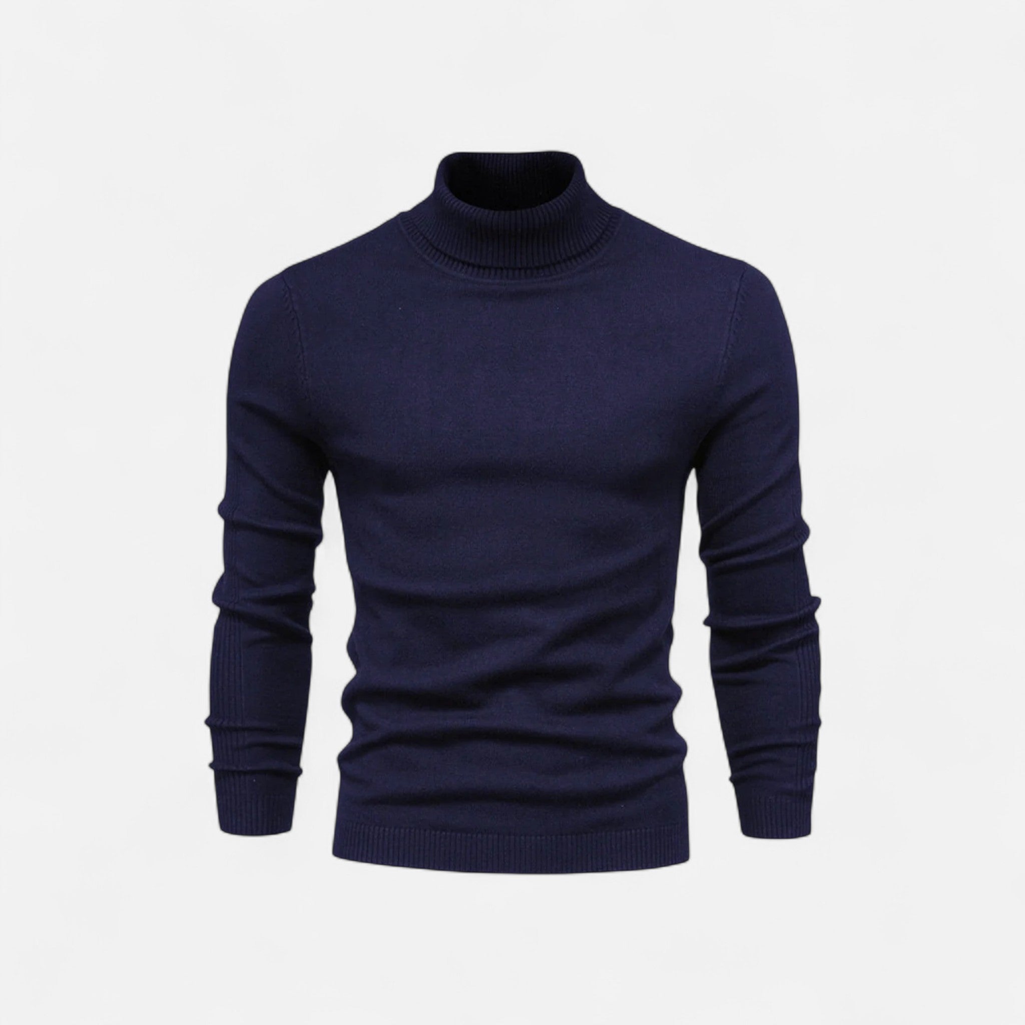 Ancienne Monde | Pull Col Roulé Homme en Coton Premium