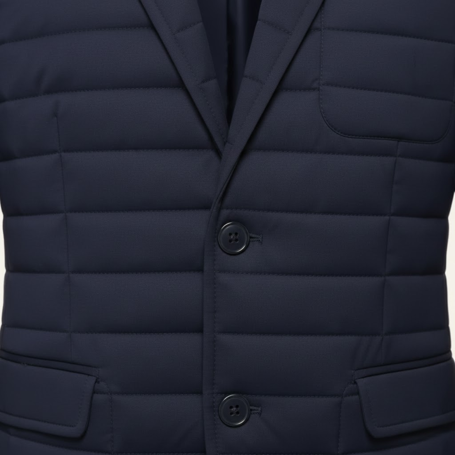 Fitted and refined men's suit jacket – Classic British style, winter coat