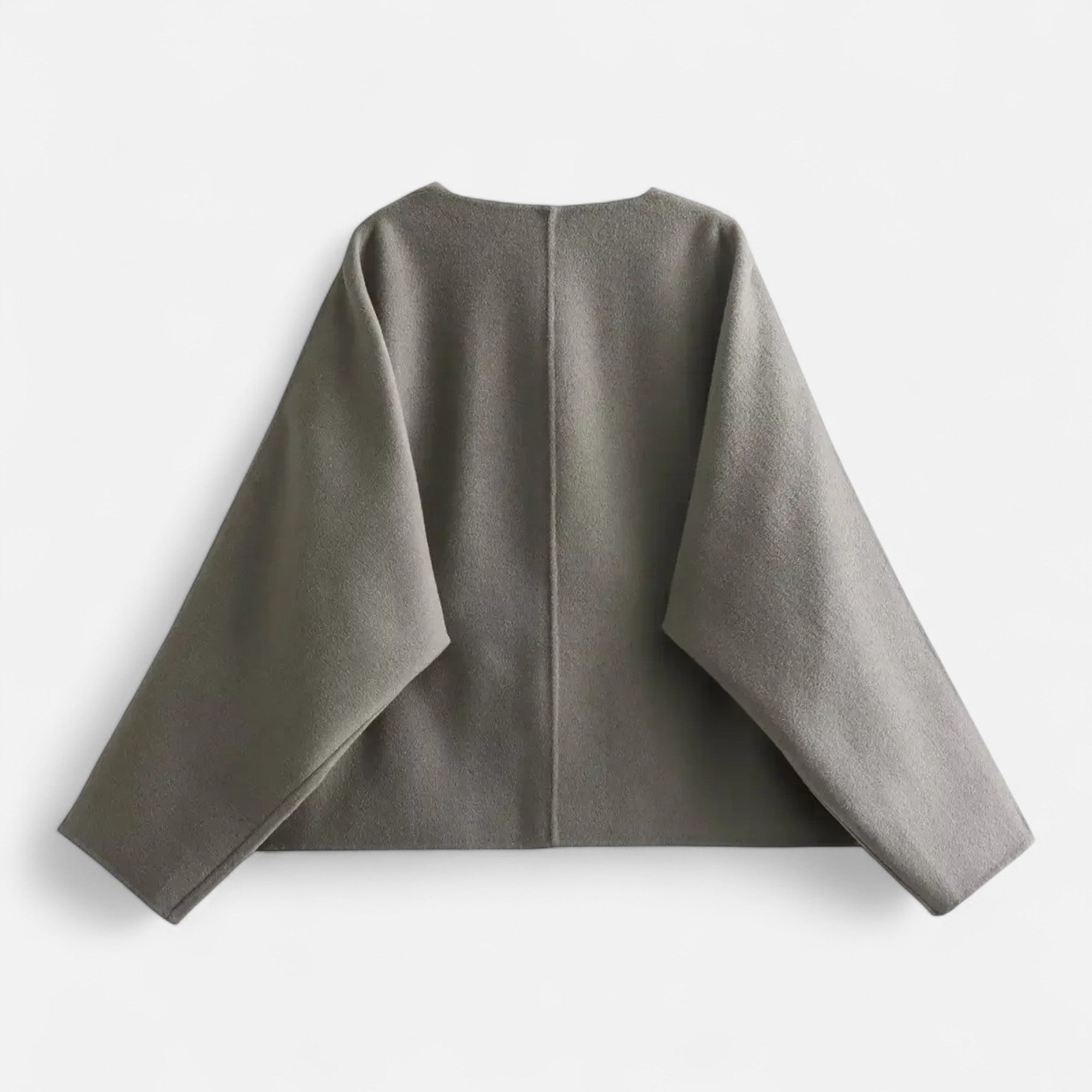 Ancienne Monde | Veste Kimono Femme Laine Col V