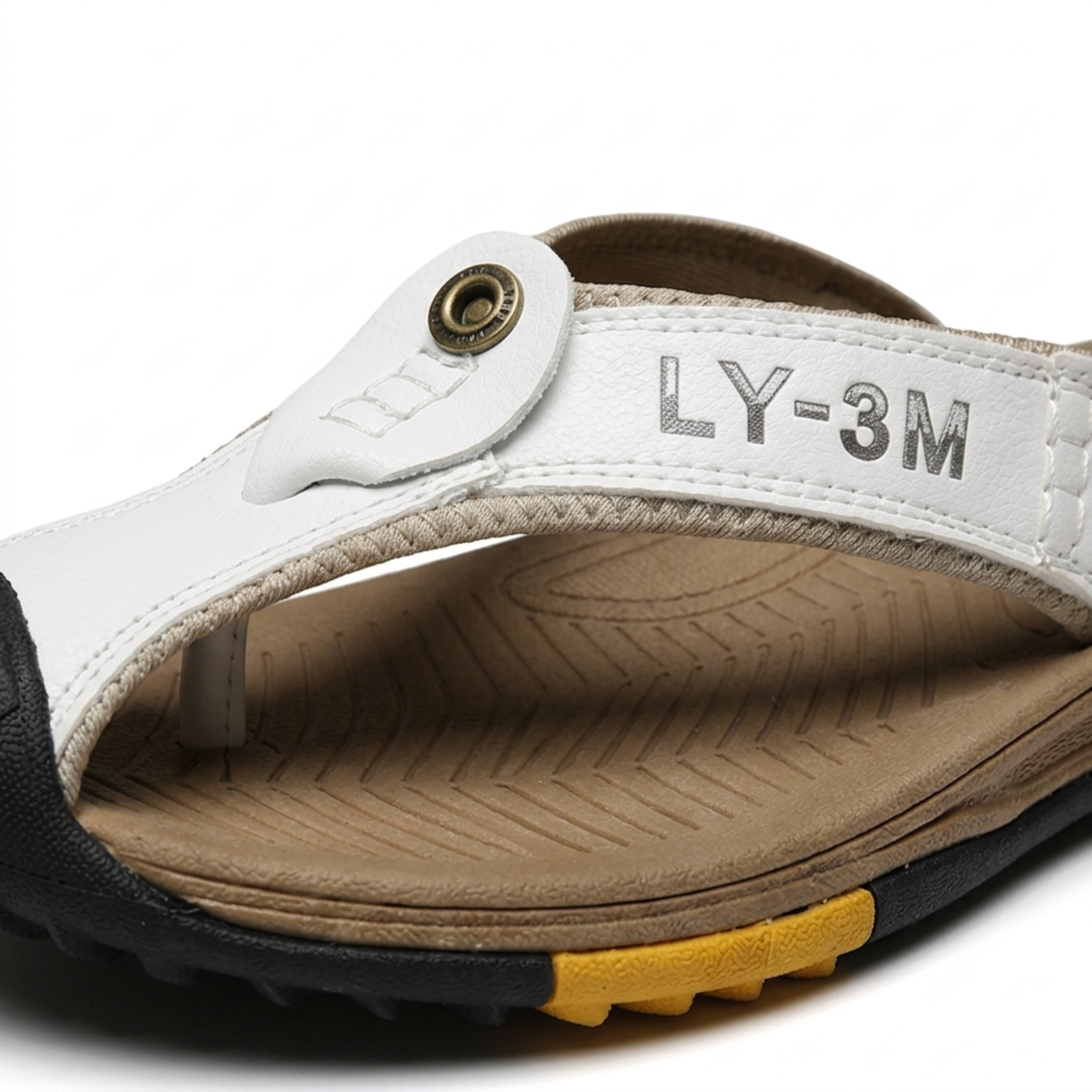 Men's Beach Flip-Flops — Non-Slip Thong Sandals — Summer