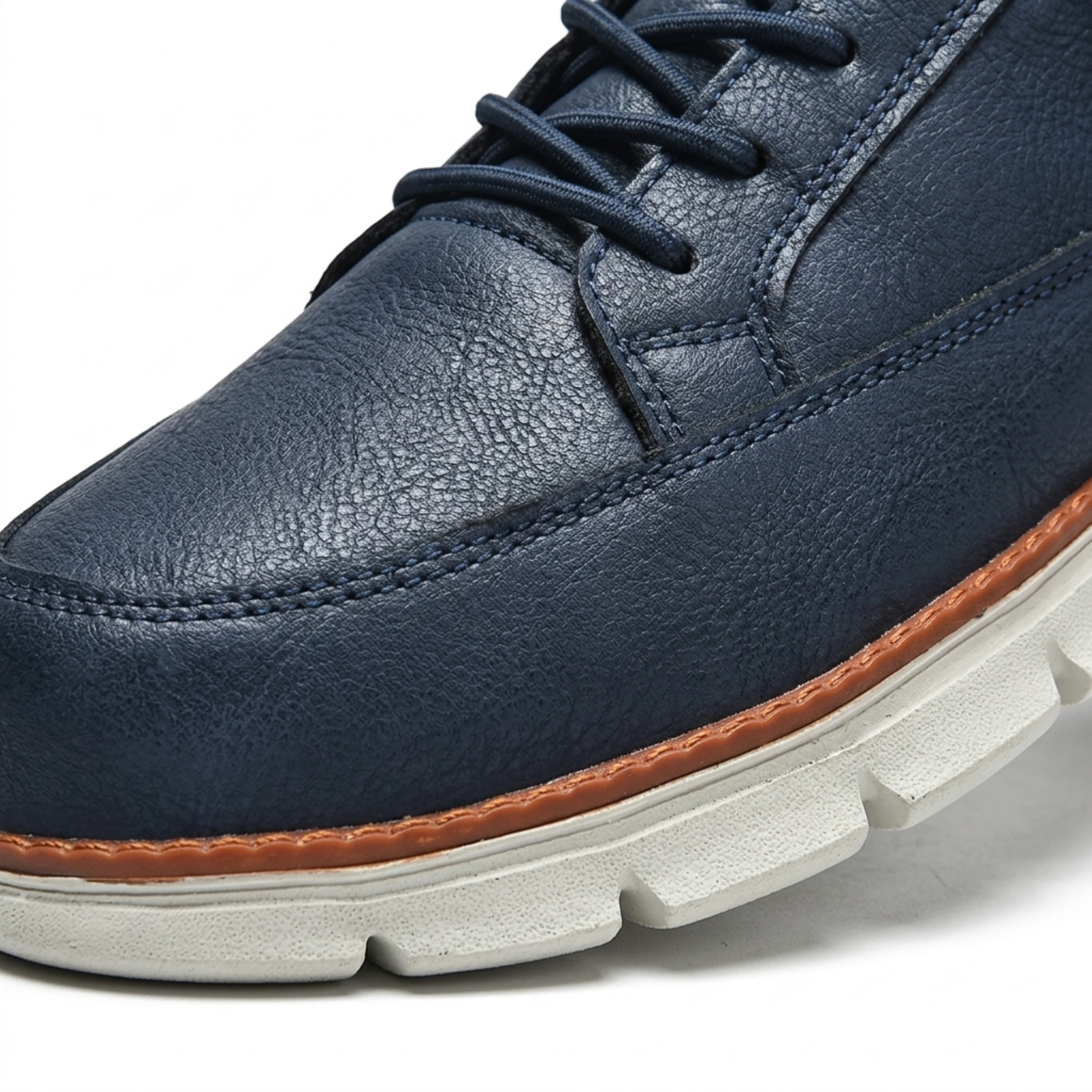 Men's shoes — soft leather flexible sole | urban walking