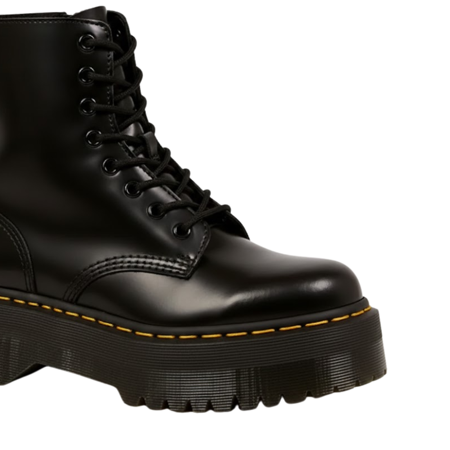 Women's Fashion Leather Chelsea Punk Goth High Platform Boots