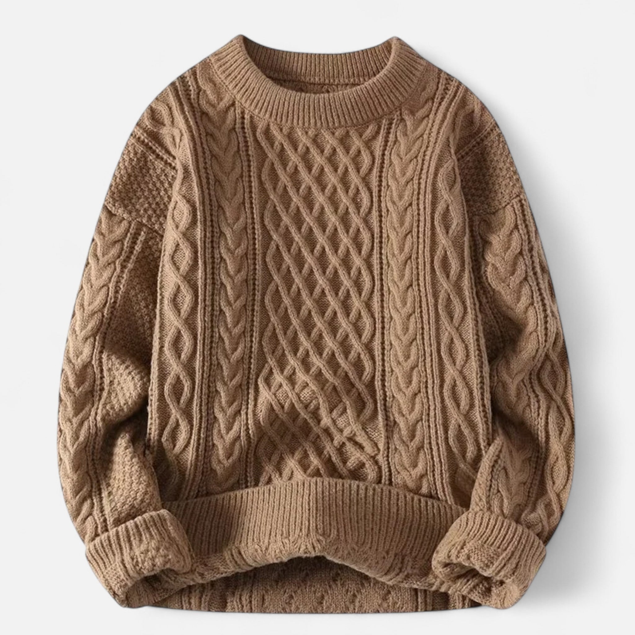 Ancienne Monde | Pull Homme Classique en Laine Premium