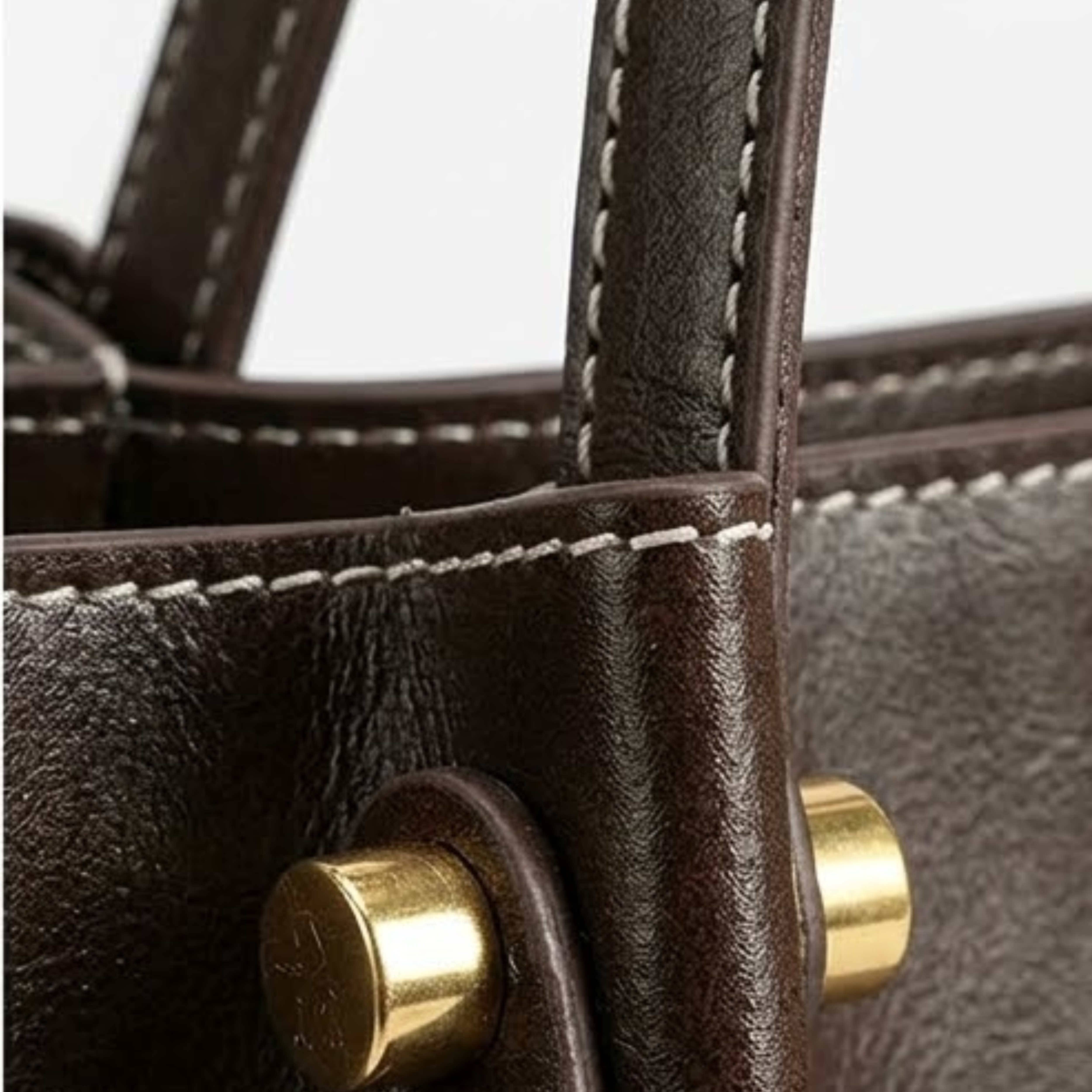Bolso Tote de Cuero Vegetal con Cierre de Cremallera y Correa para Mujeres