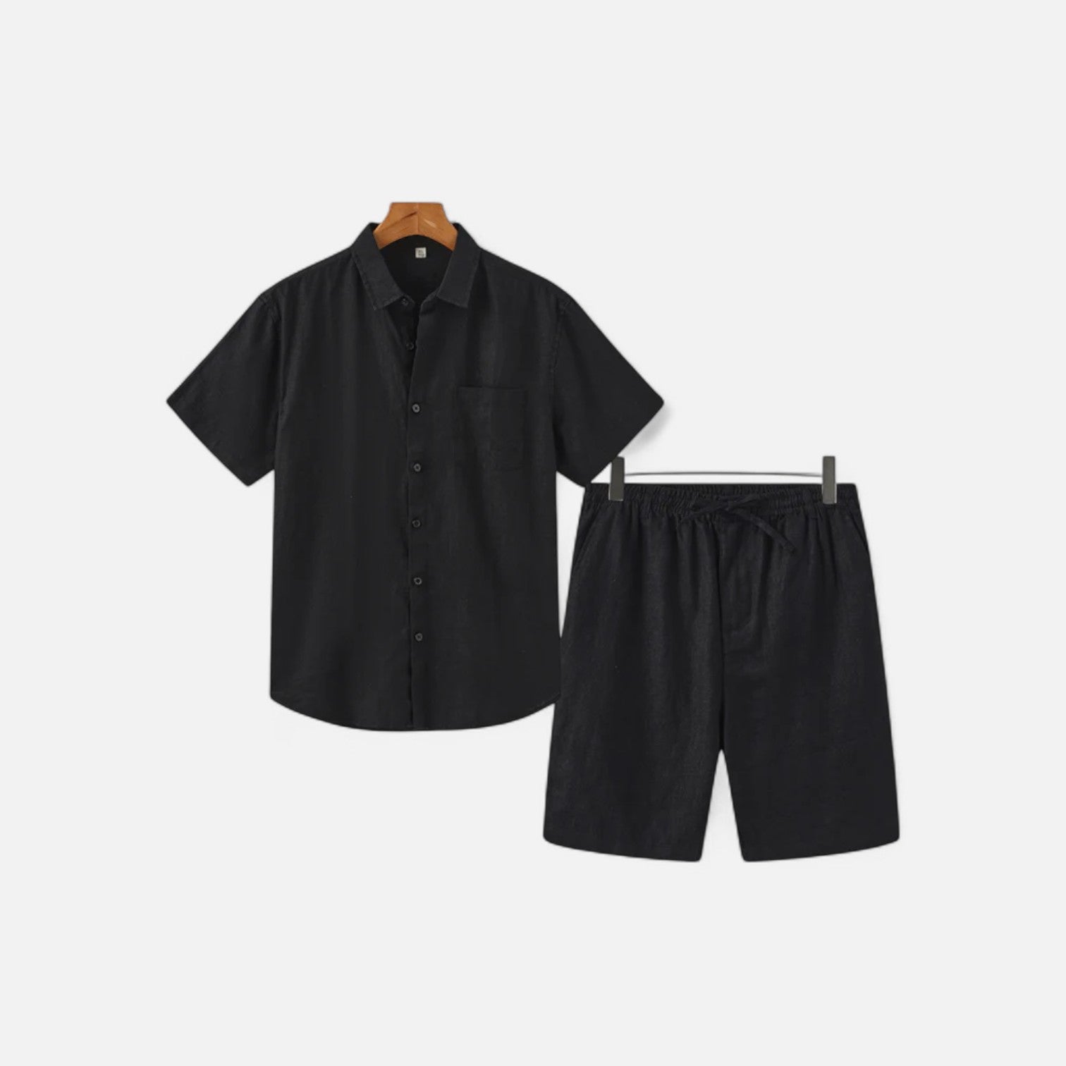 Ancienne Monde | Ensemble en Lin pour Homme – Confort Léger, Élégance Estivale Raffinée