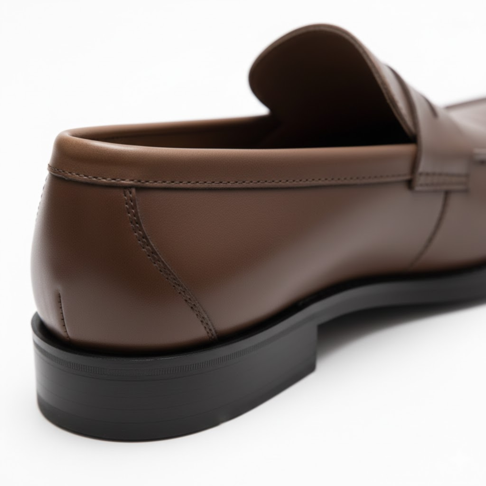 Mocassins en cuir pour homme chaussures habillées de bureau professionnelles sans lacets