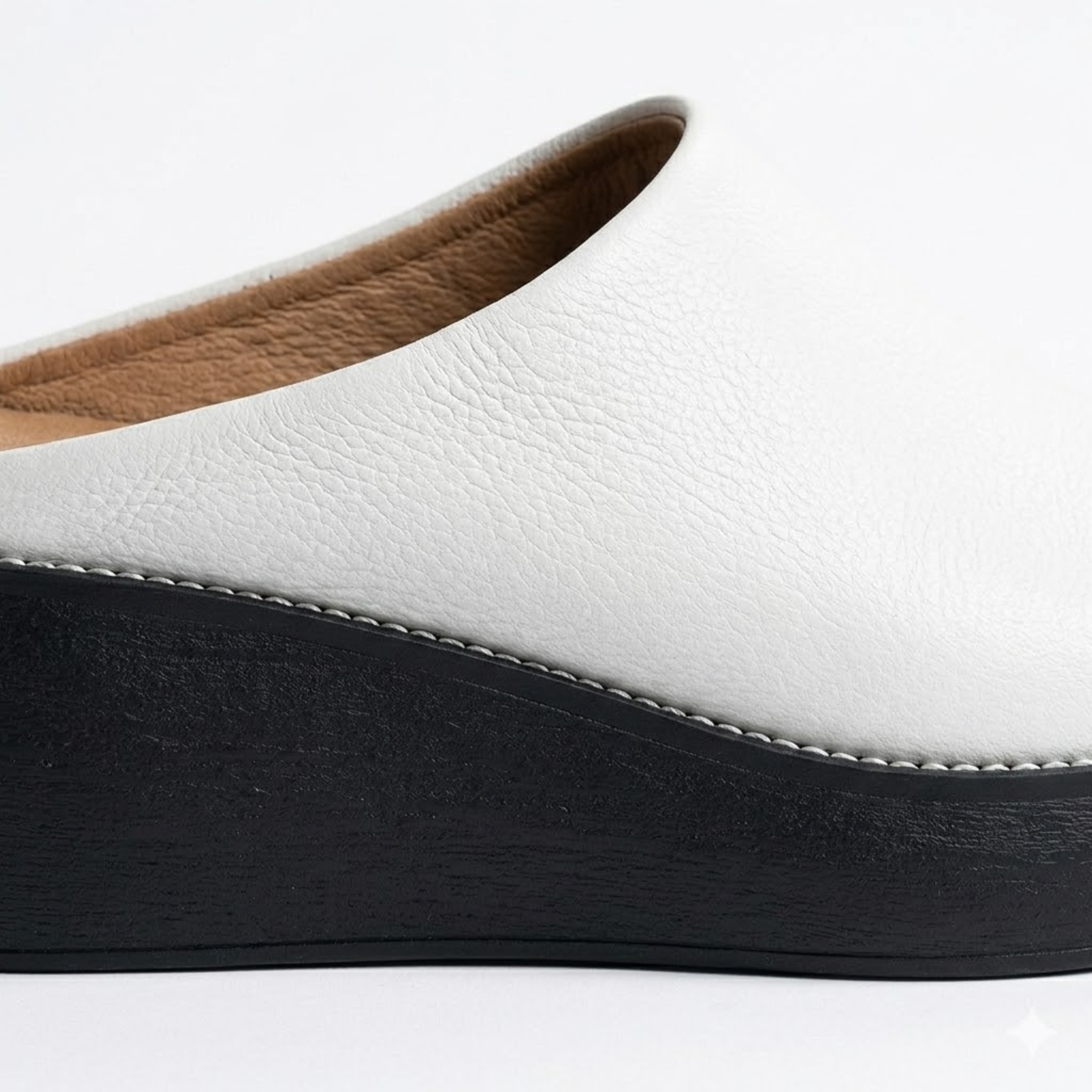 Sandalias de plataforma para mujer con punta abierta y suela compensada