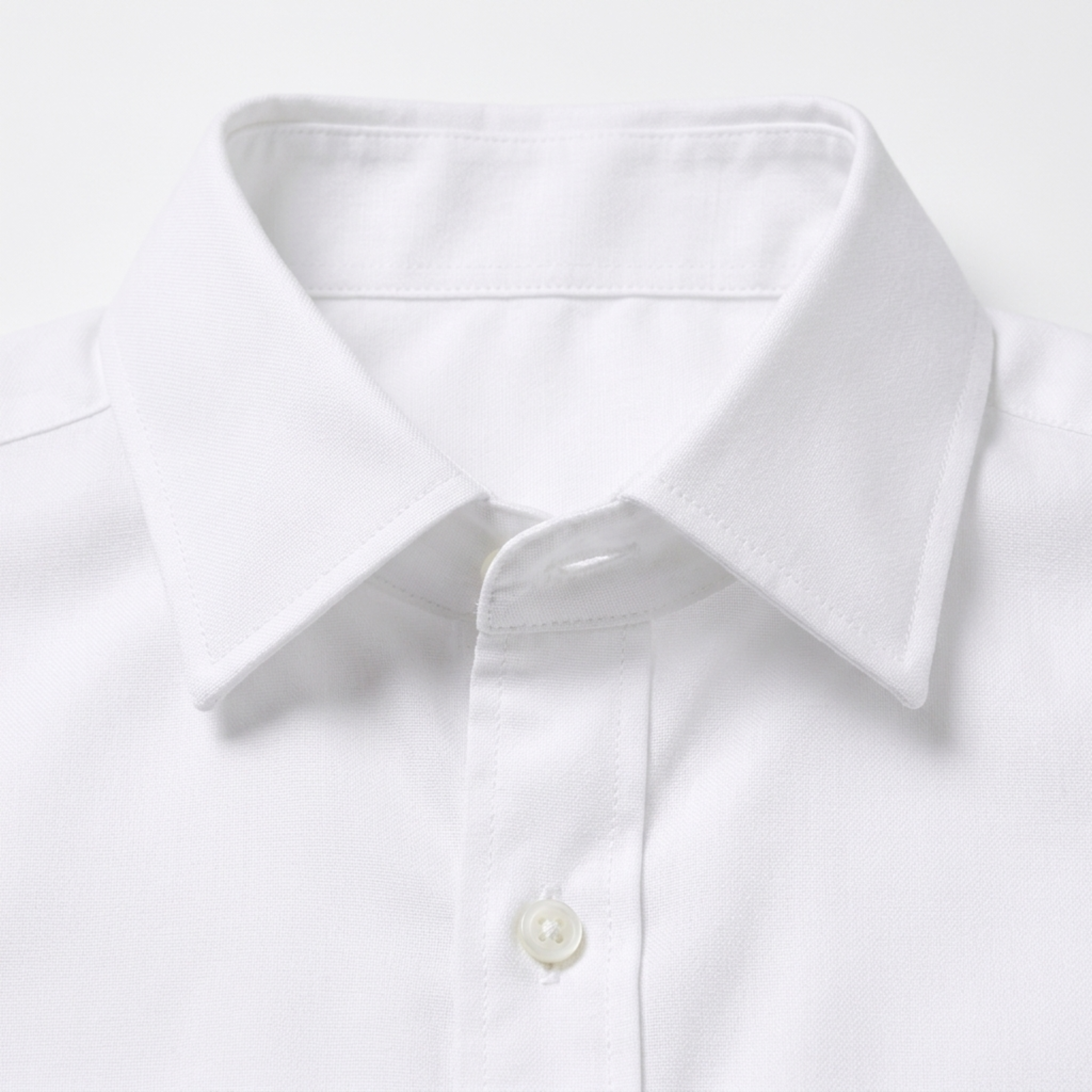 Men's button-down shirt — long sleeves and pointed collar — formal occasion