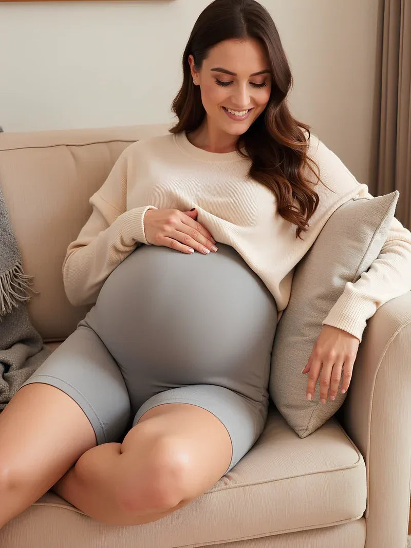 Kurzer Schwangerschafts-Stützgürtel mit hoher Taille