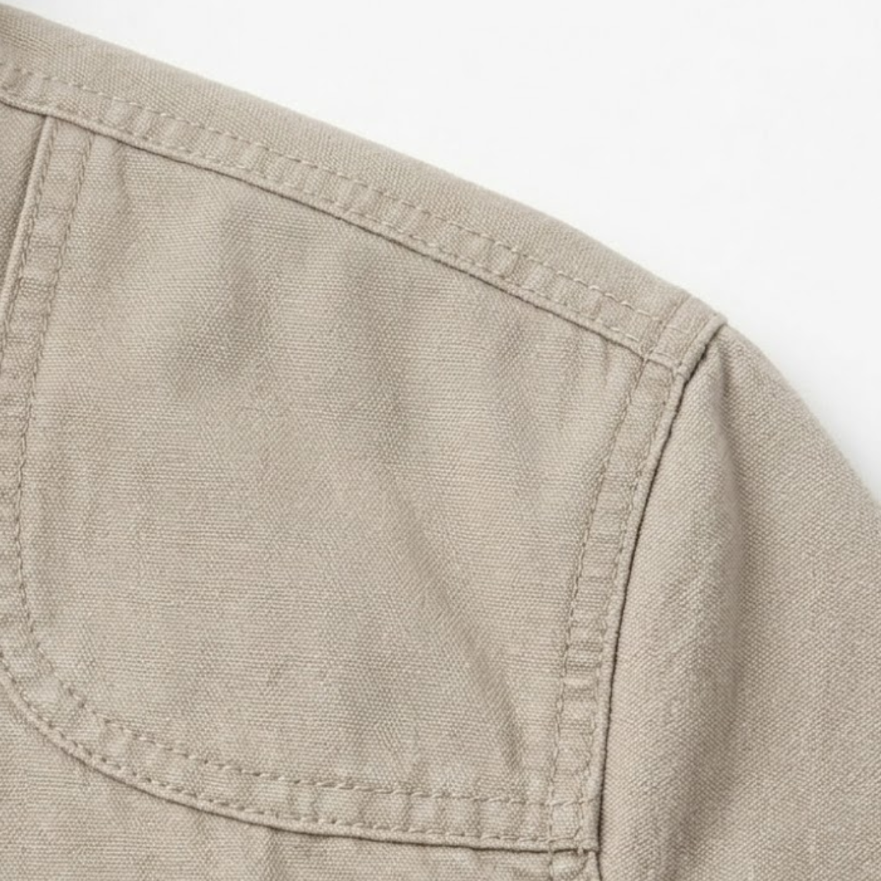 Short Jacket with Stand-Up Collar, Metal Buckles, and Wide Cut Unisex