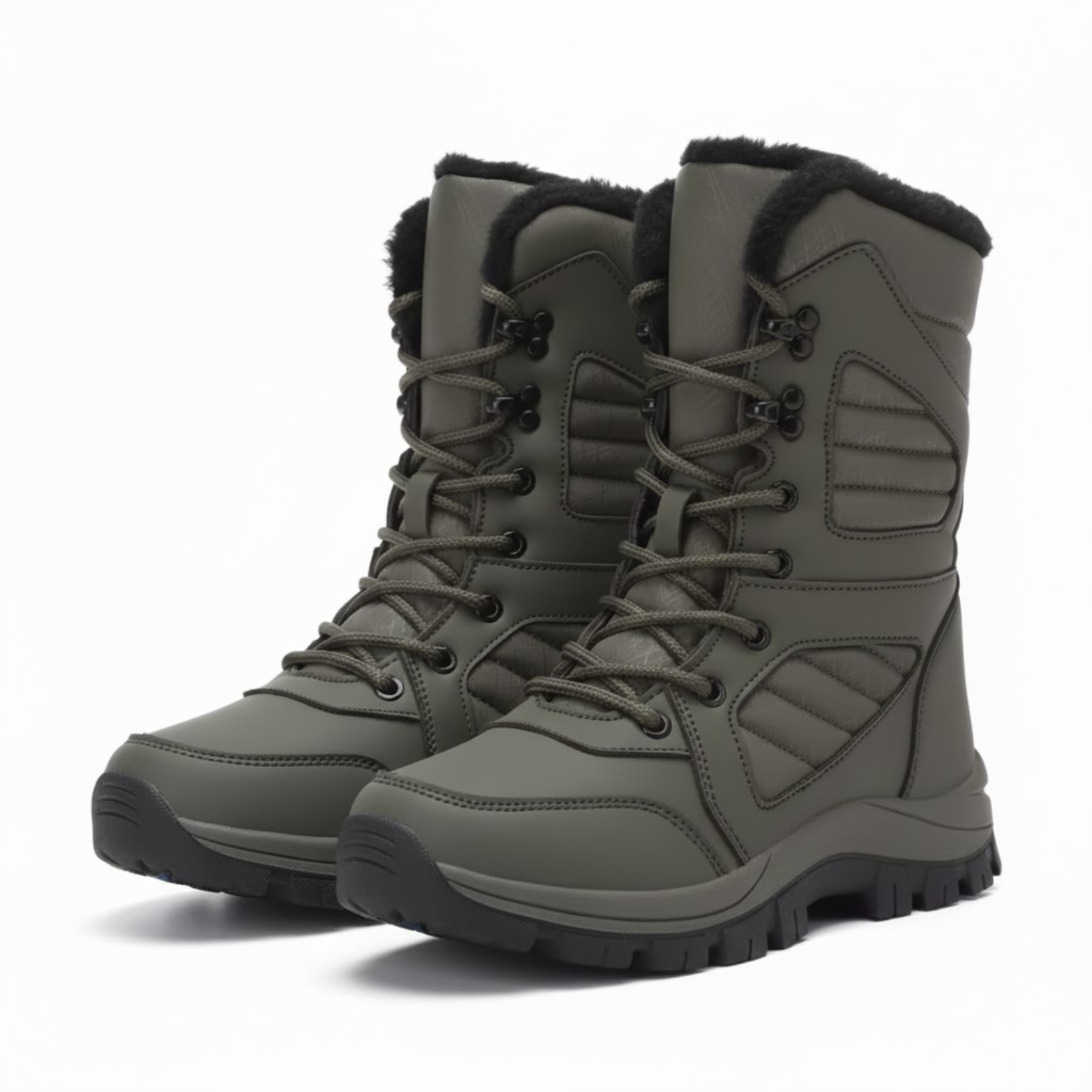 Women's winter boots, high, waterproof, hiking boots