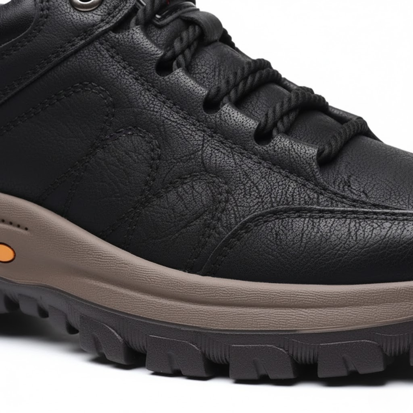 Chaussures de randonnée pour homme baskets de marche cuir extérieur antidérapantes