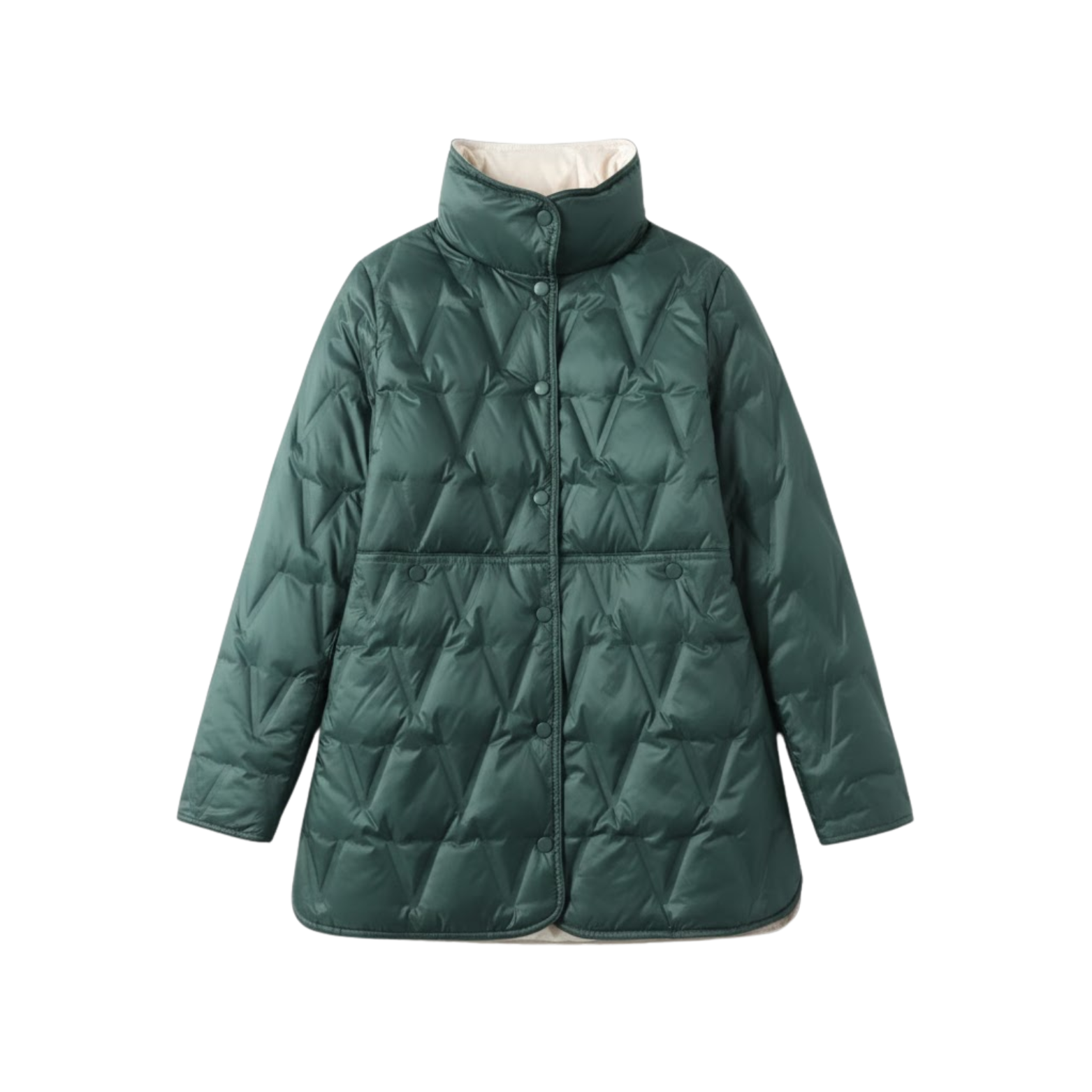 Manteau Long en Jean Femme avec Doublure en Mouton et Col en Fausse Fourrure