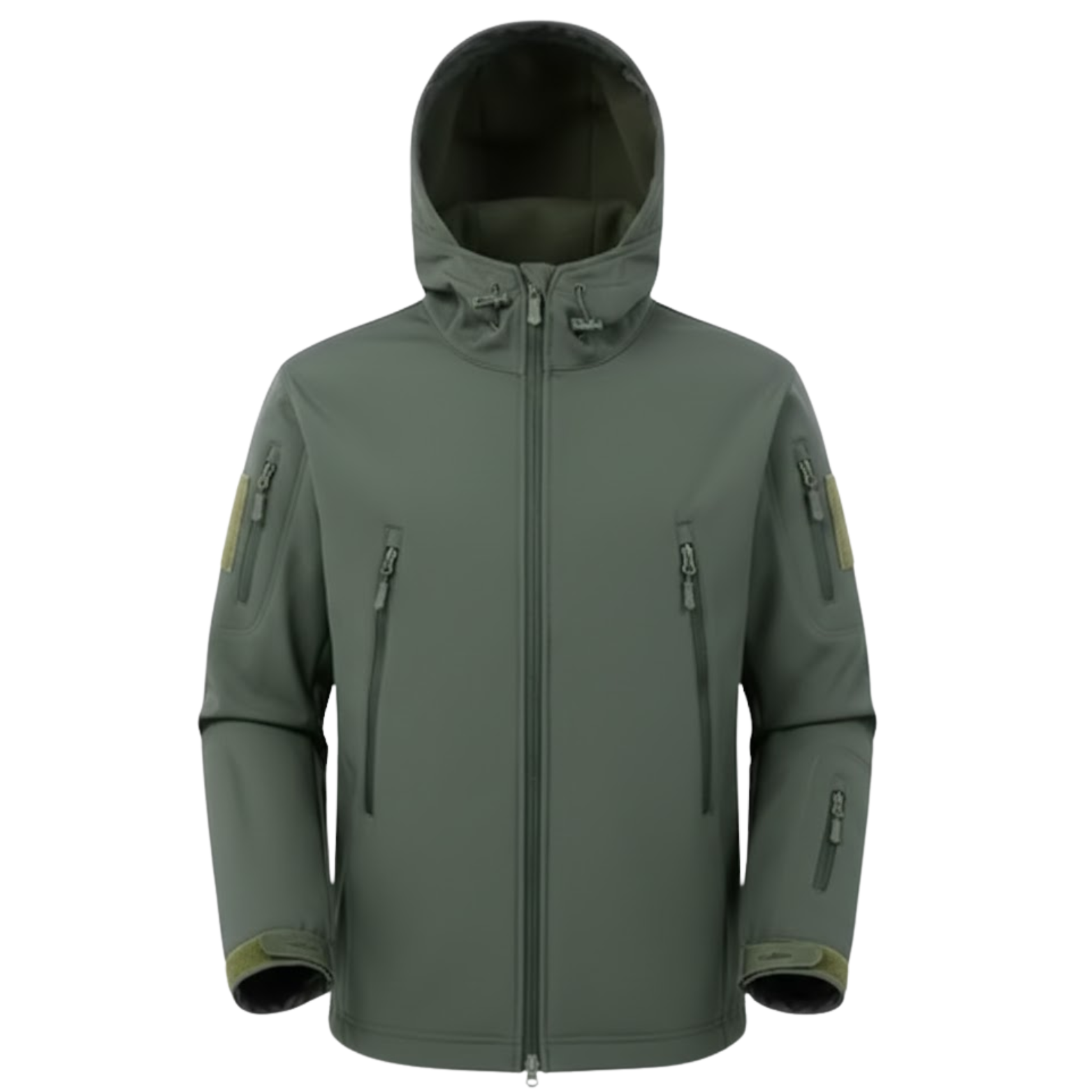 Veste polaire à capuche SoftShell pour hommes