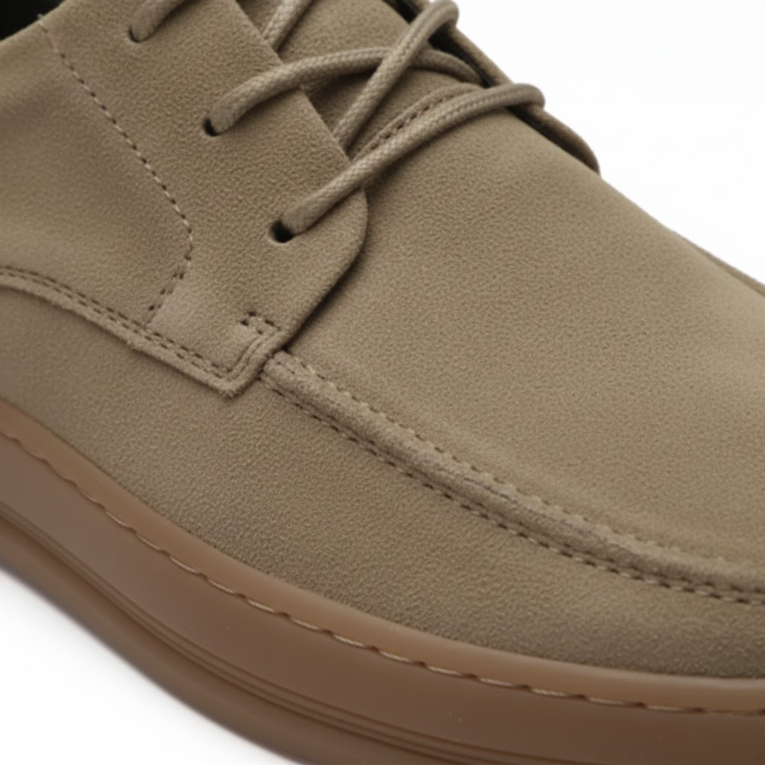 Chaussures oxford en cuir suédé pour homme baskets de ville décontractées à lacets