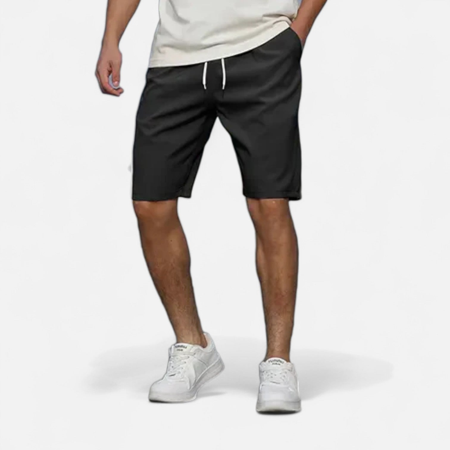 Ancienne Monde | Short Taille Haute Homme – Structure Vintage, Polyvalence Moderne