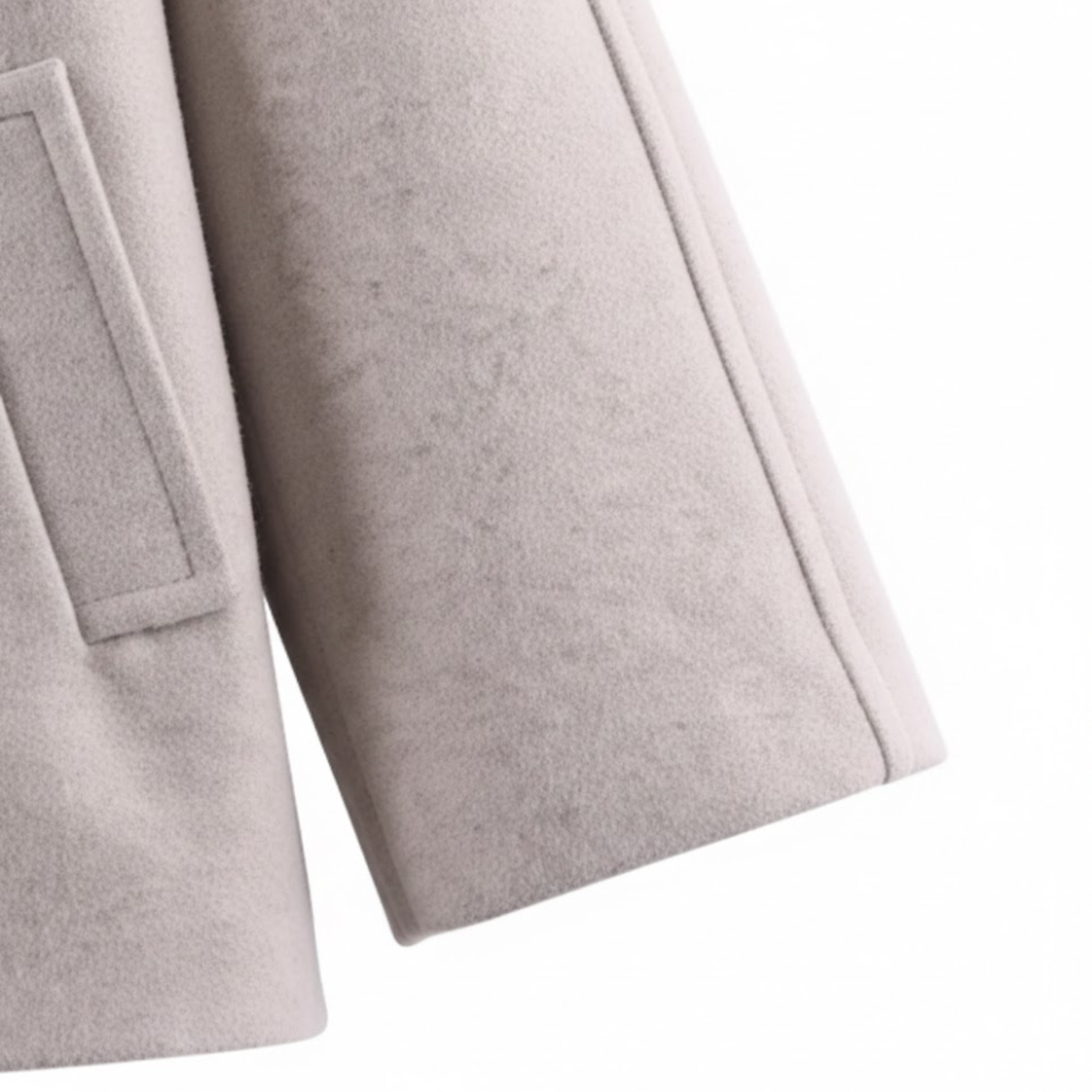 Short jacket for women with a high collar and single-button closure, casual fit