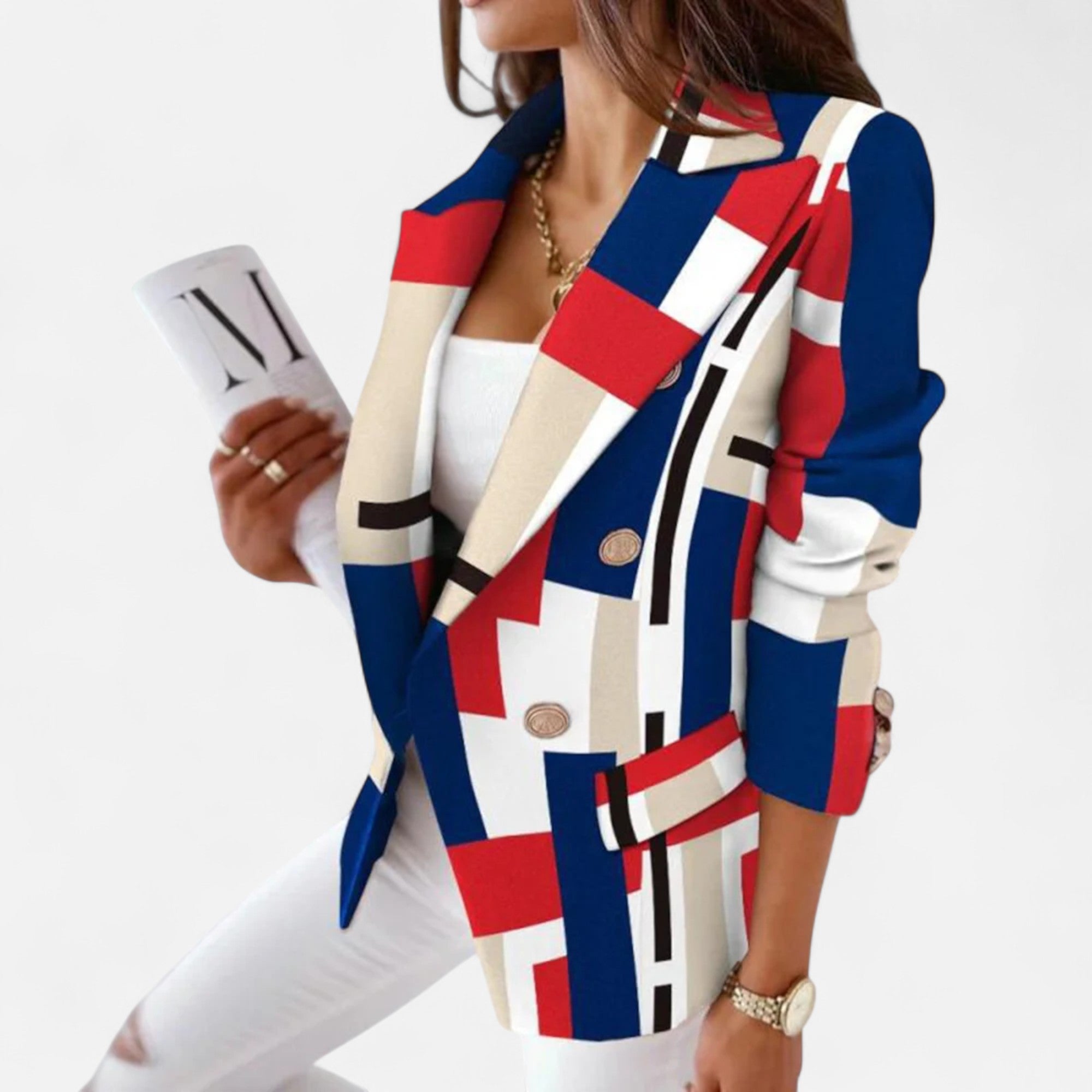 Ancienne Monde | Veste Femme Tailleur Élégance Structurée