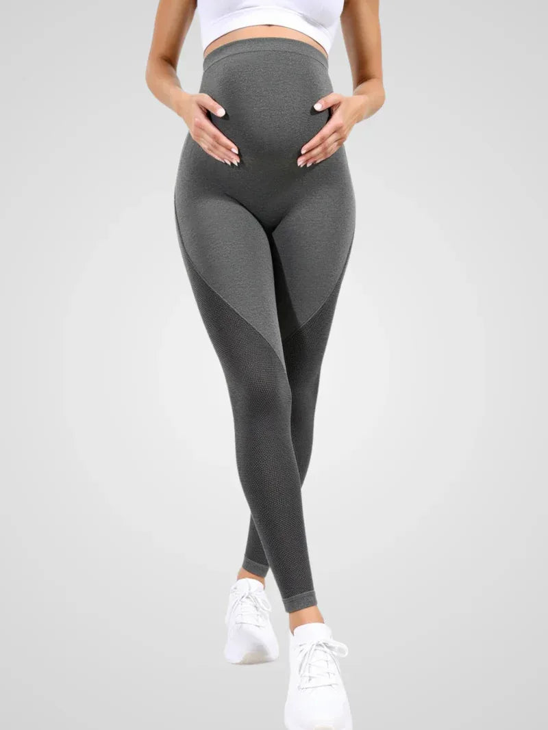 Leggings de maternidad con soporte abdominal