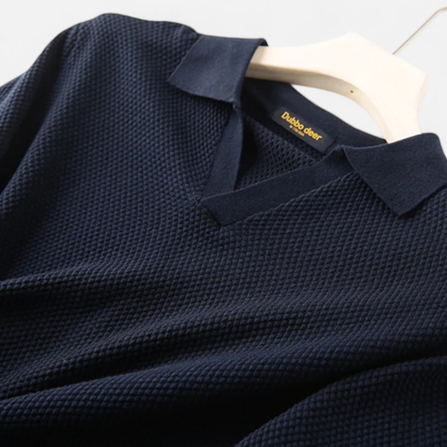 Ancienne Monde | Polo Ajusté pour Homme – Confort Respirant en Coton pour une Élégance Estivale