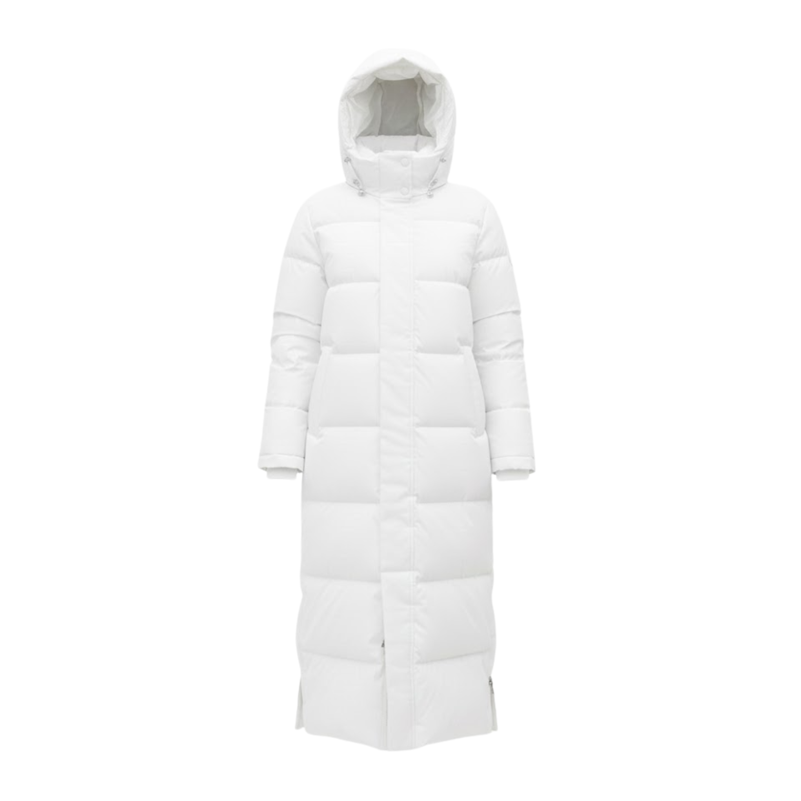 Parka Feminina Super Longa Acolchoada em Algodão Forrado