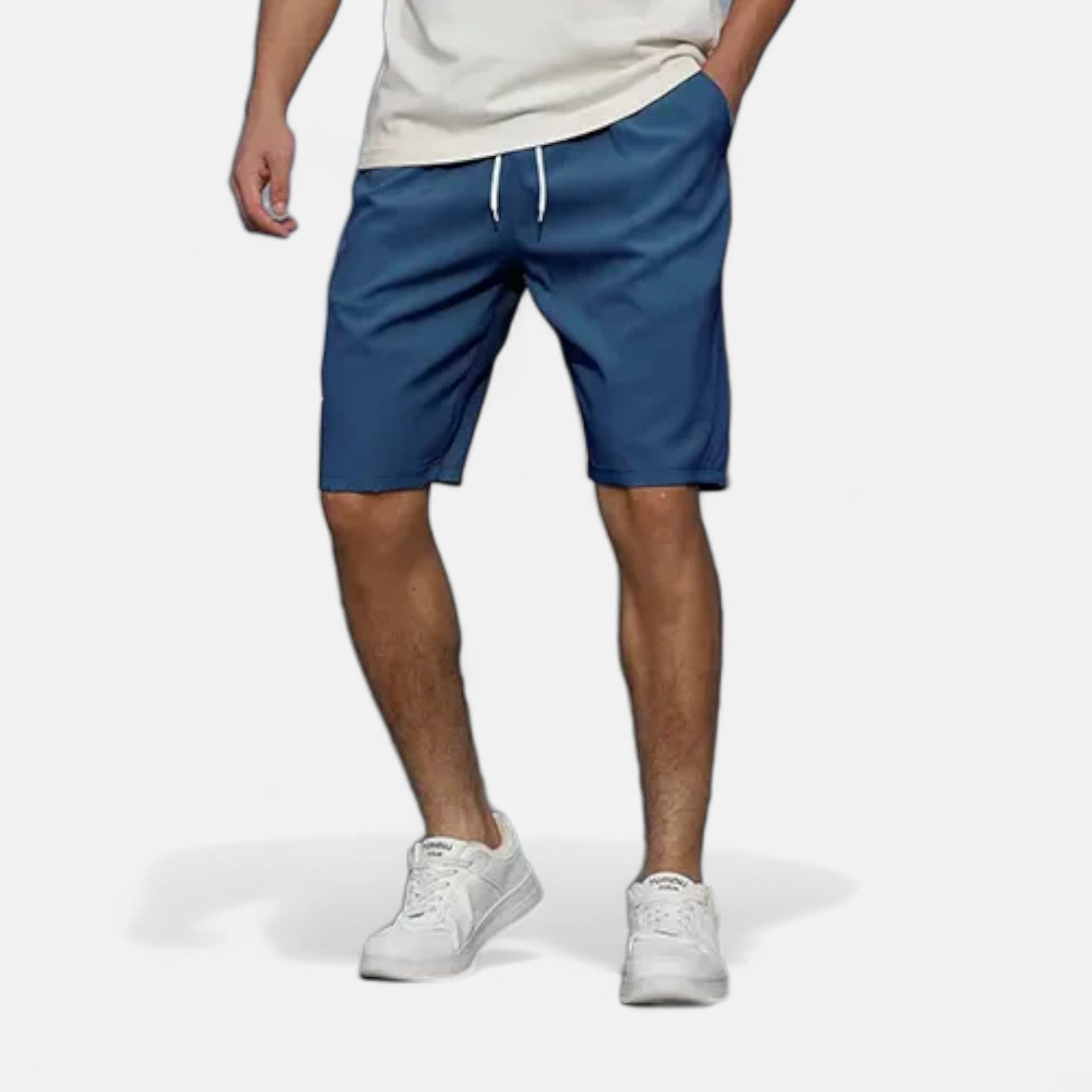 Ancienne Monde | Short Taille Haute Homme – Structure Vintage, Polyvalence Moderne