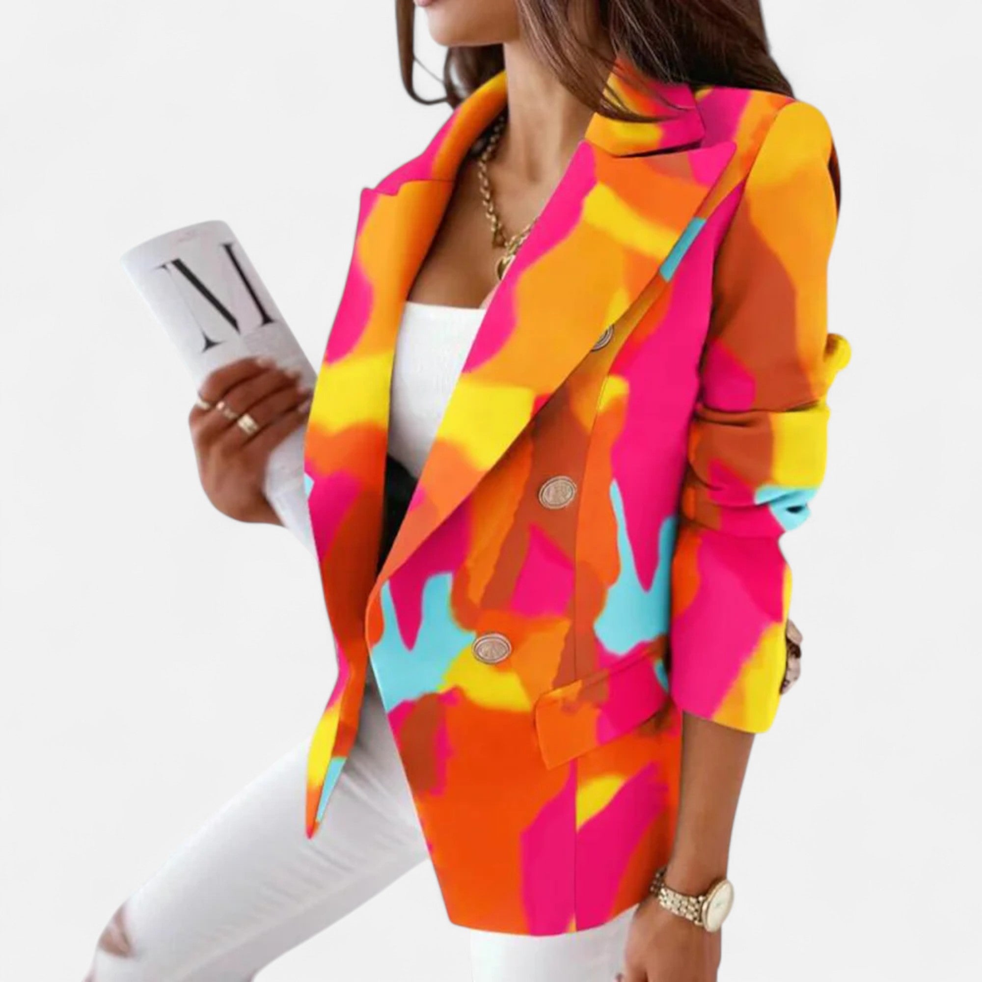 Ancienne Monde | Veste Femme Tailleur Élégance Structurée