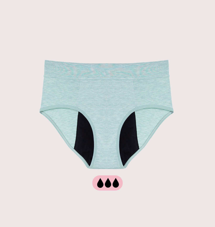 Basische absorbierende Menstruations-Culotte für die Periode
