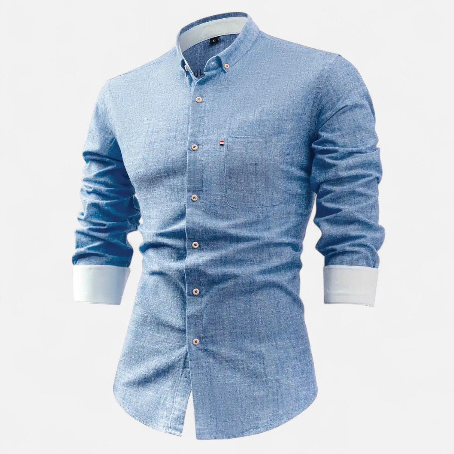 Ancienne Monde | Chemise Vintage en Coton pour Homme – Utilité Intemporelle