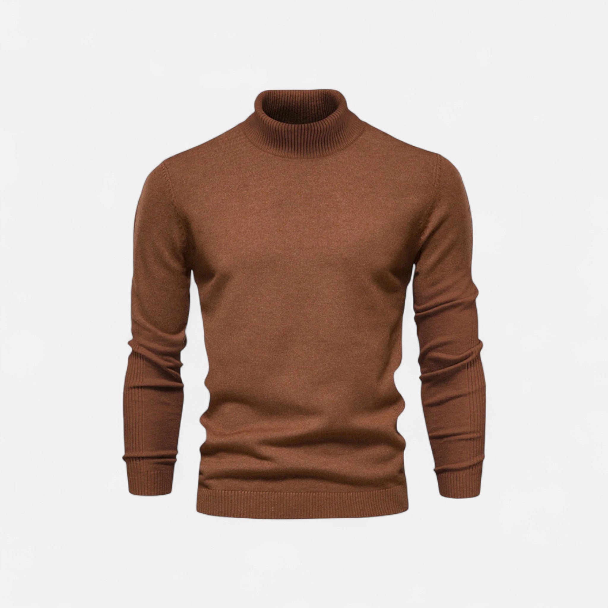 Ancienne Monde | Pull Col Roulé Homme en Coton Premium