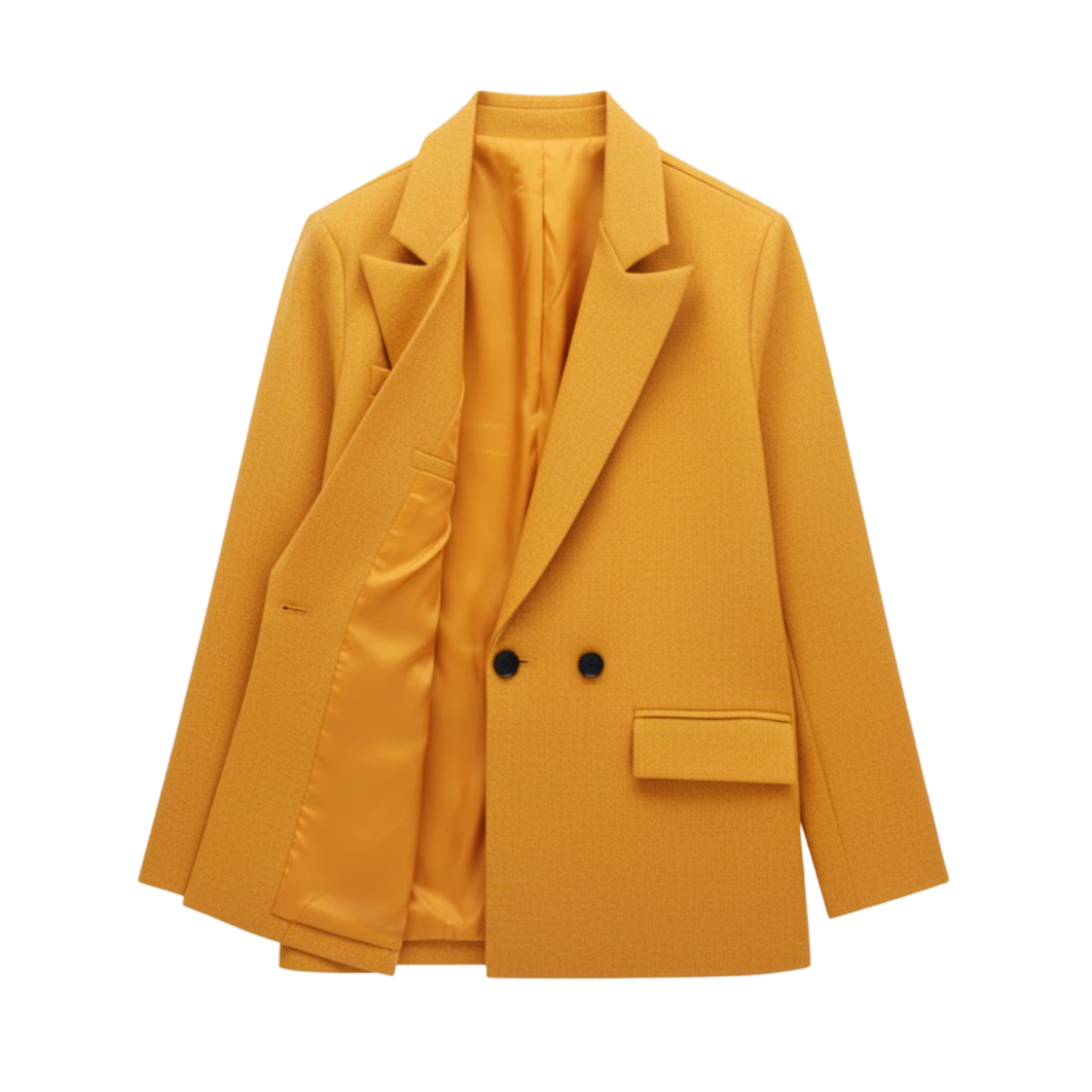 Blazer Vintage de Senhora com Fecho Cruzado para Escritório