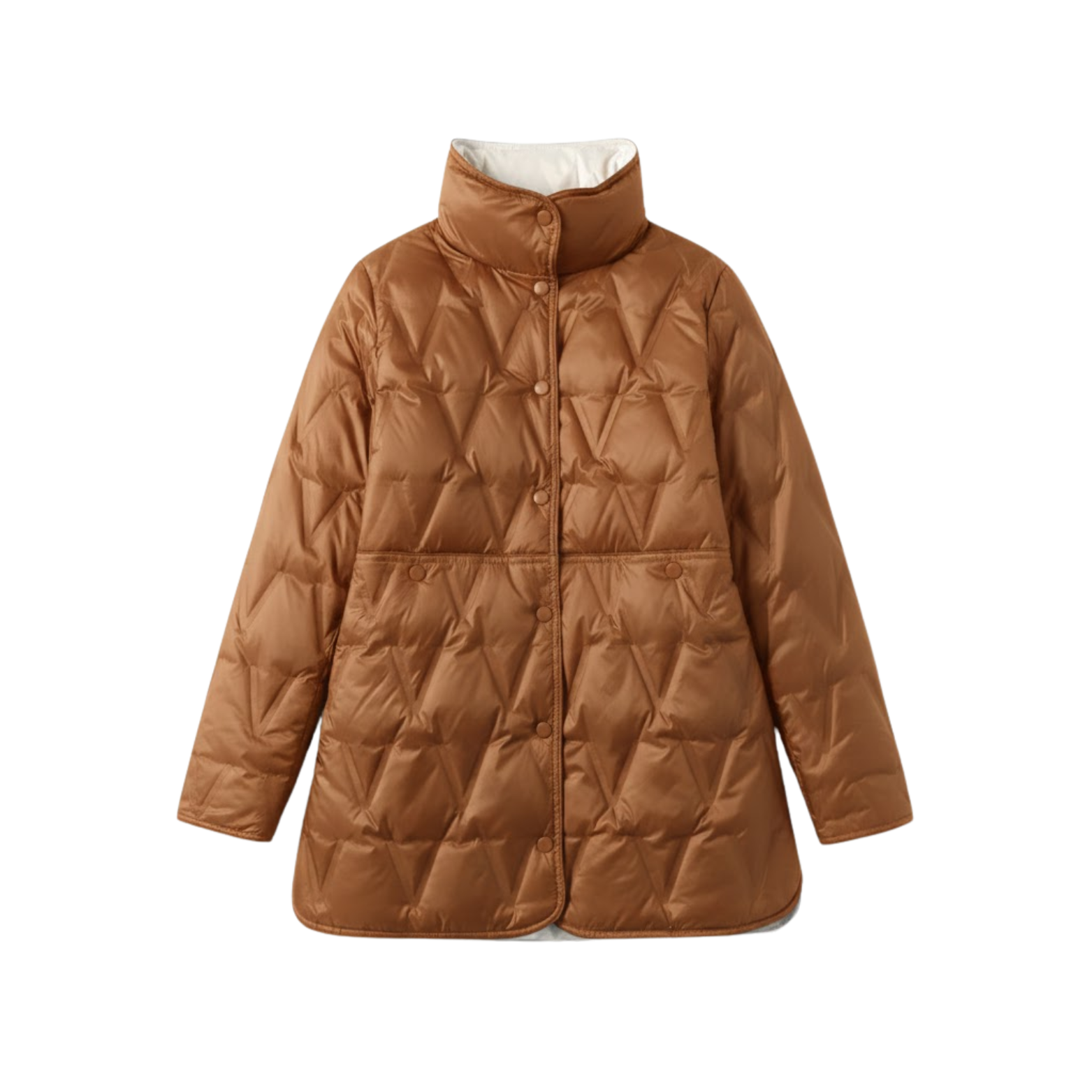 Manteau Long en Jean Femme avec Doublure en Mouton et Col en Fausse Fourrure