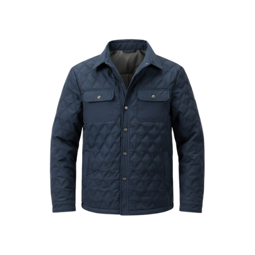 Cardigan da uomo in pile soffice a quadri diamante