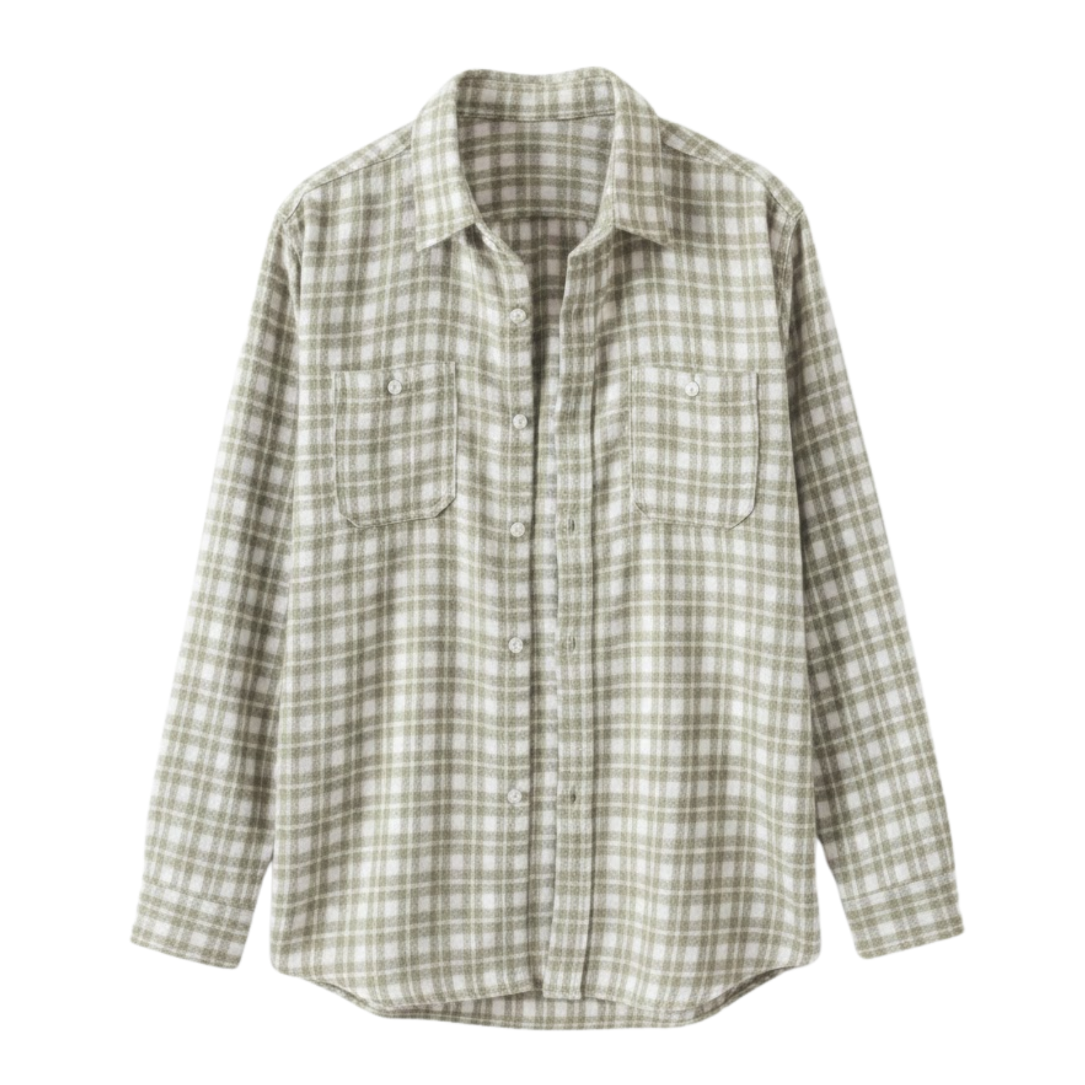 Sobrecamisa de algodón para hombre con bolsillos en el pecho y botones de estilo antiguo