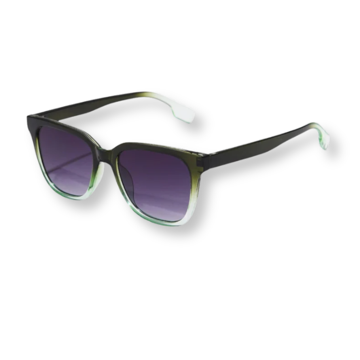 Oversized Square Sunglasses for Women with Thick Frame and Tinted Lenses