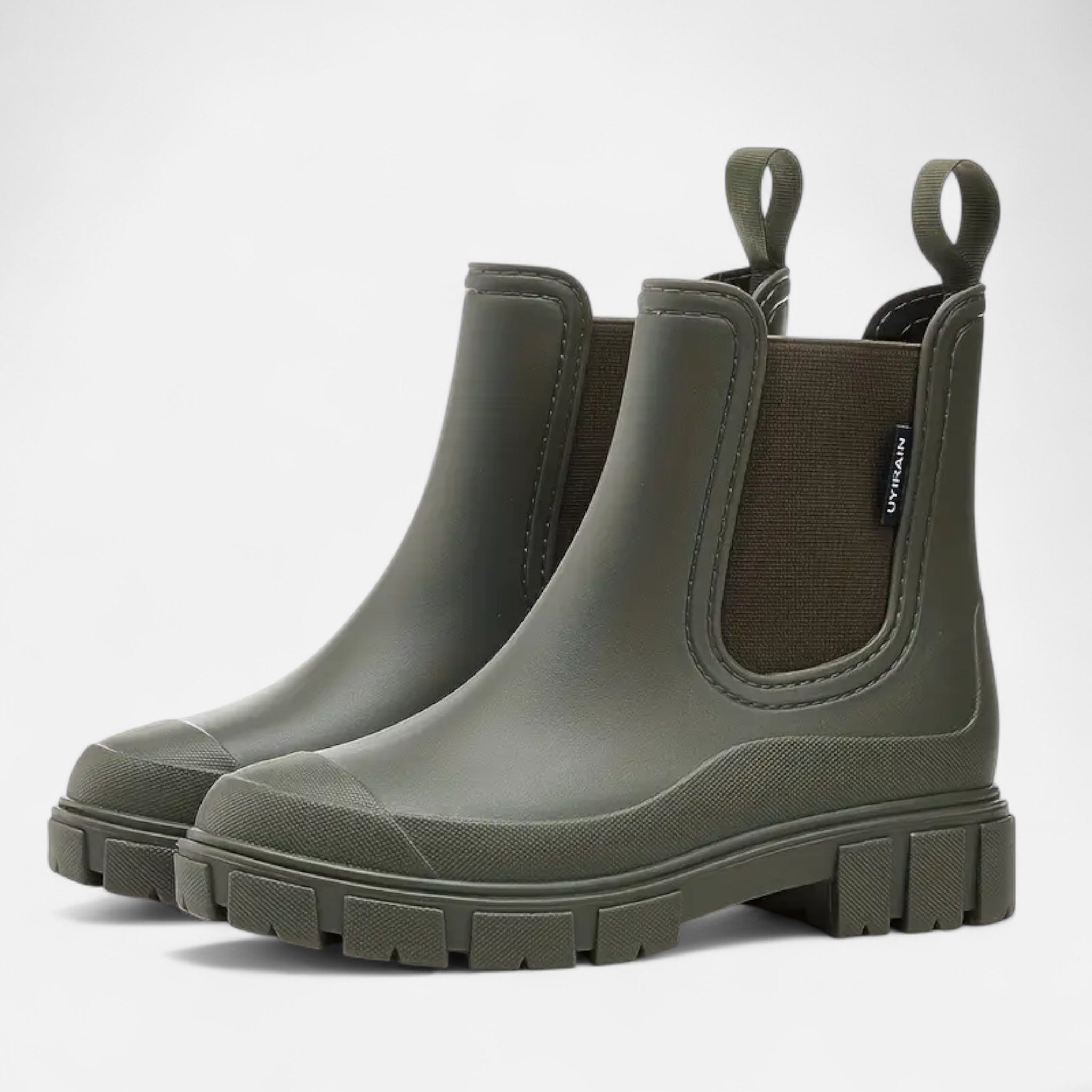 Ancienne Monde | Bottes de Pluie Femme Imperméables Élégance Classique