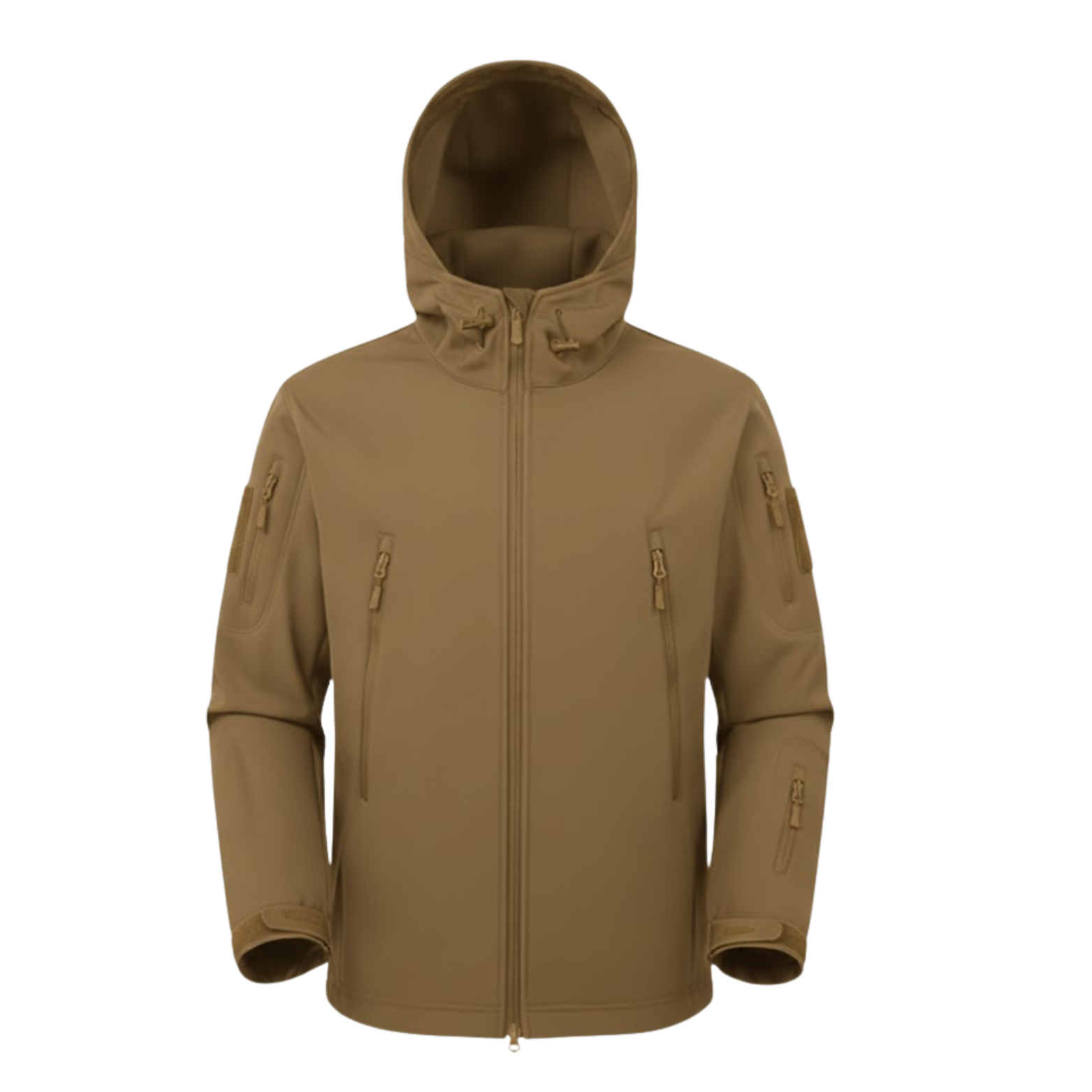 Veste polaire à capuche SoftShell pour hommes