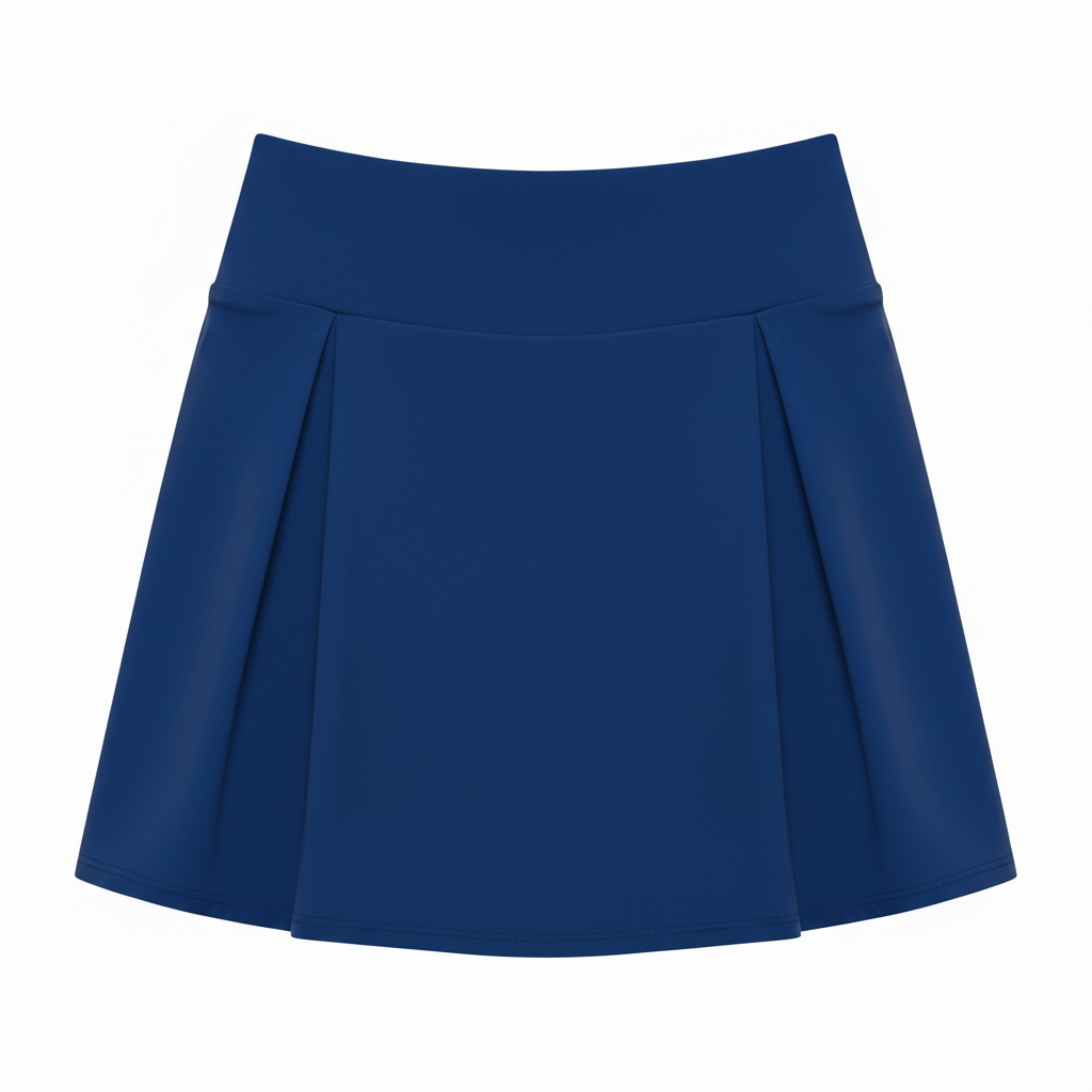 Mini falda-pantalón corta de talle alto para mujer con short integrado y alta elasticidad