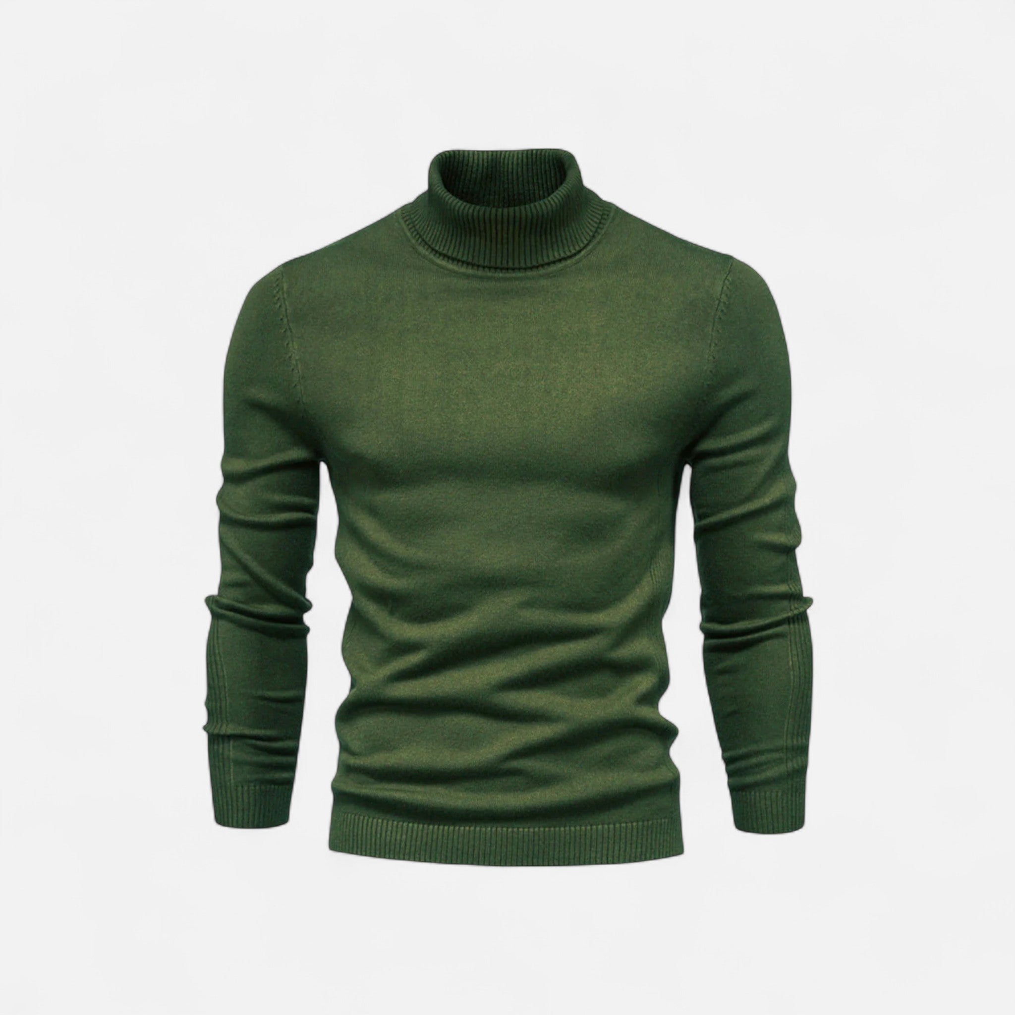 Ancienne Monde | Pull Col Roulé Homme en Coton Premium