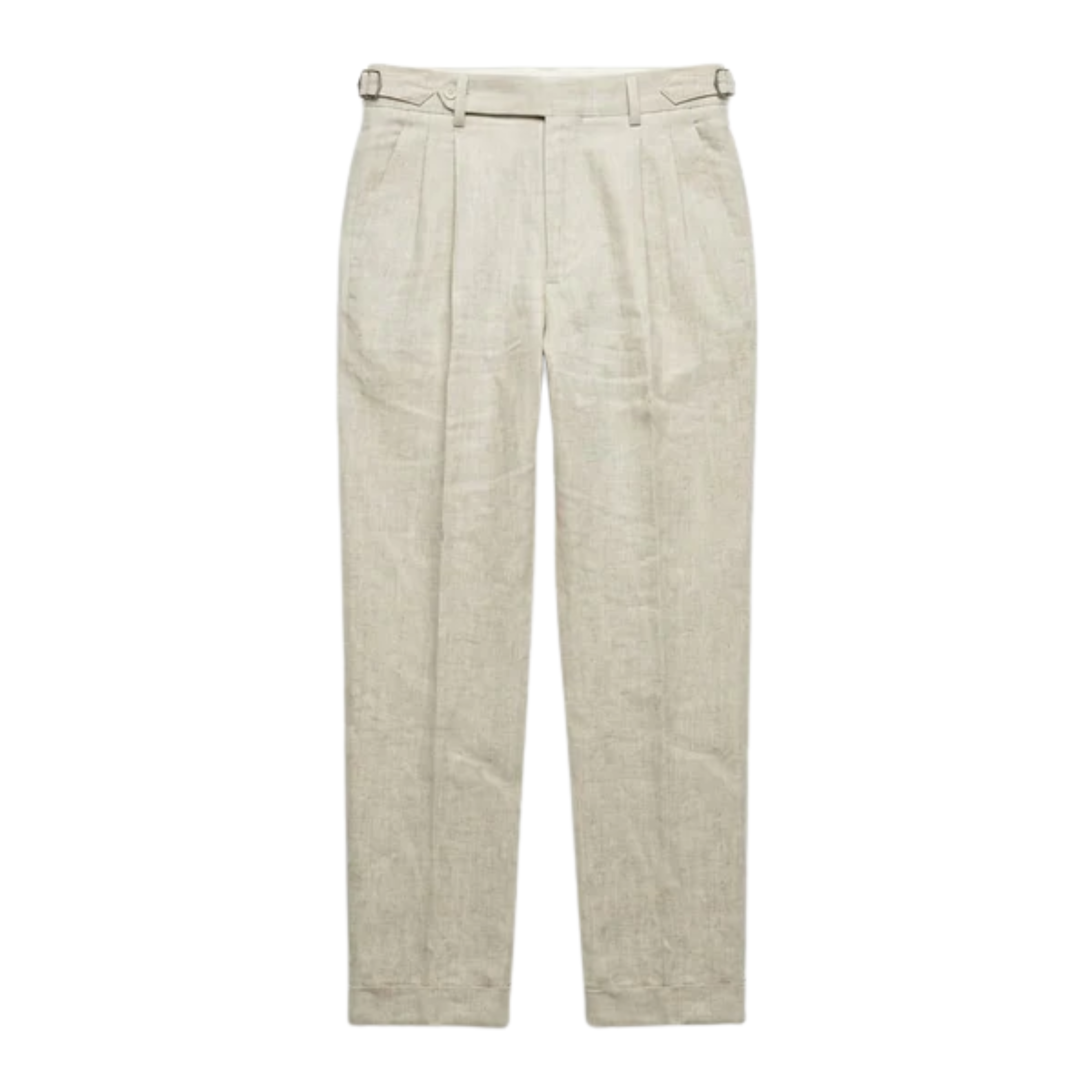 Men's dress pants — 100% linen — double pleat — formal ceremonies