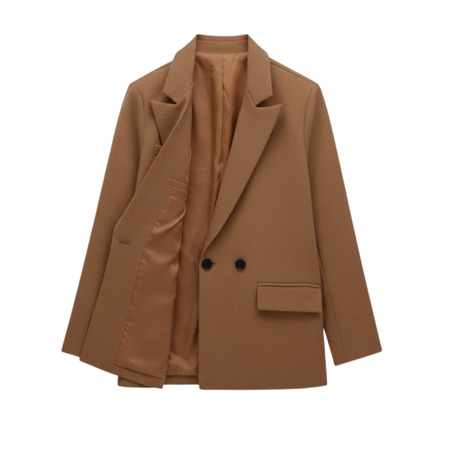 Blazer Vintage de Senhora com Fecho Cruzado para Escritório