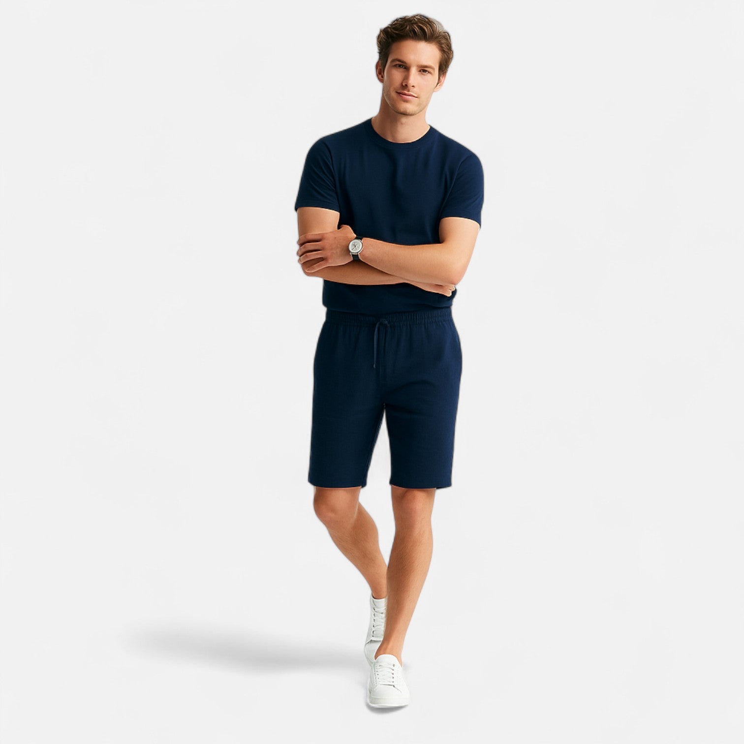 Ancienne Monde | Short en Lin pour Homme – Légèreté et Respirabilité, Incontournable de l’Été